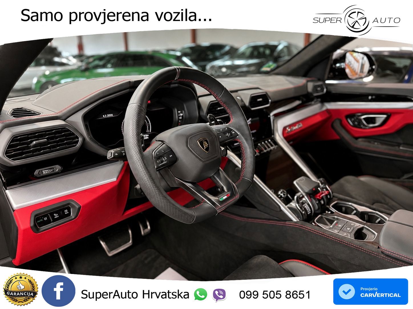Lamborghini Urus S 4.0 V8 (666 KS) 4WD Automatic LED+GR SJED+ACC