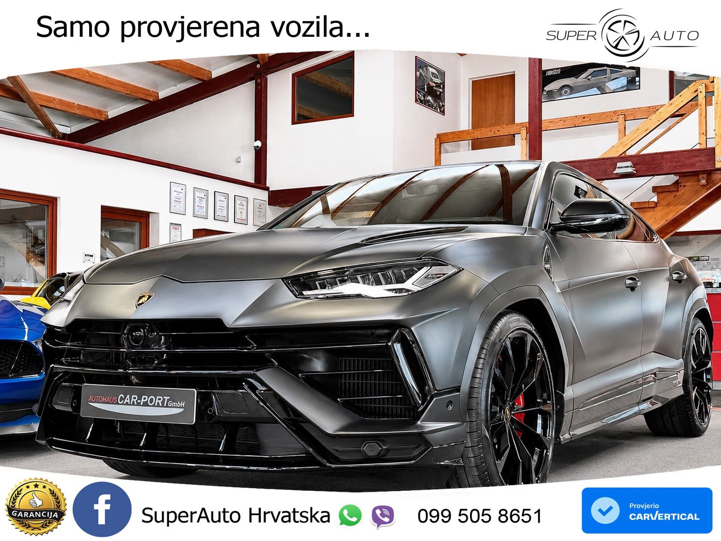 Lamborghini Urus S 4.0 V8 (666 KS) 4WD Automatic LED+GR SJED+ACC