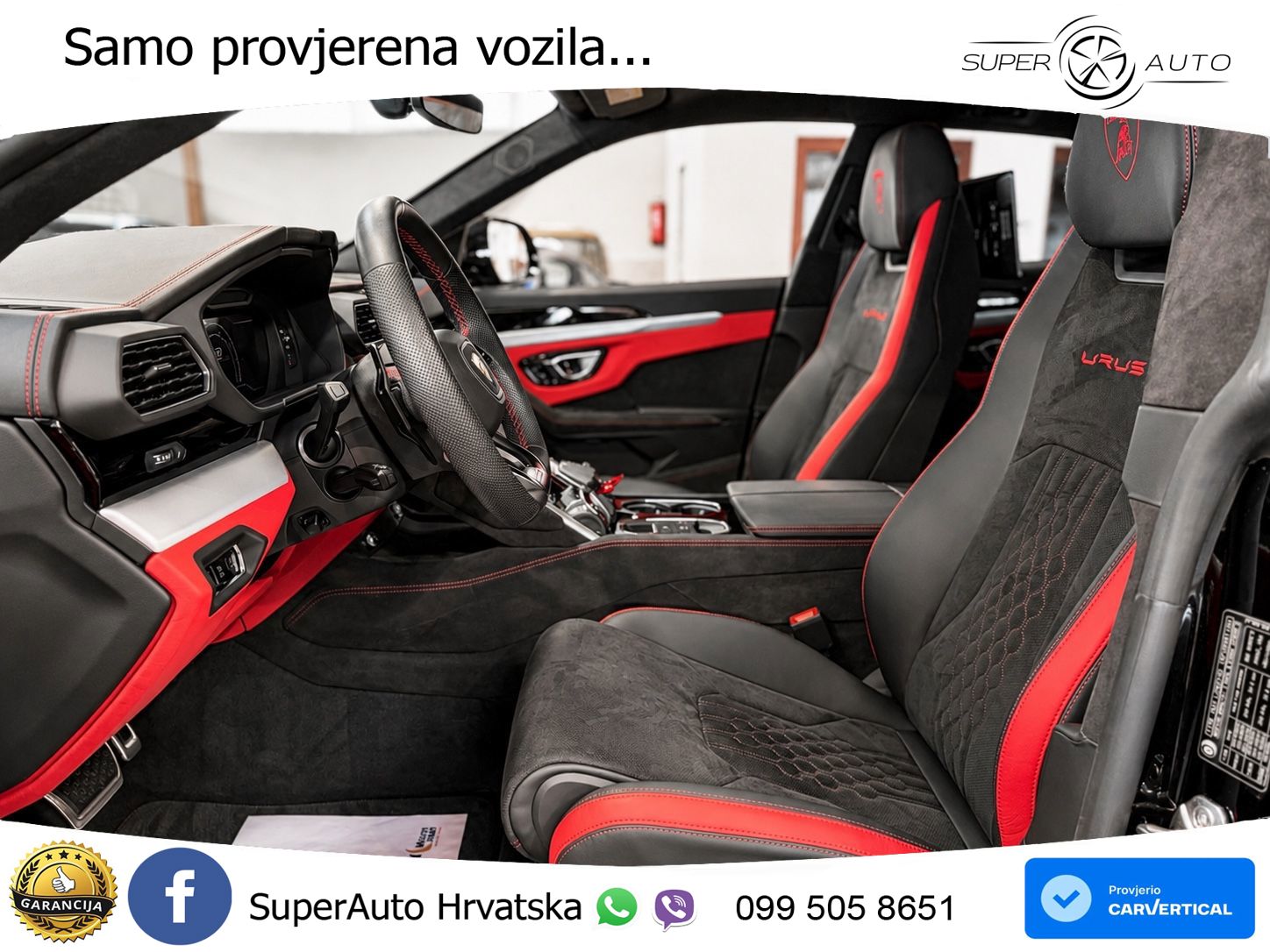 Lamborghini Urus S 4.0 V8 (666 KS) 4WD Automatic LED+GR SJED+ACC