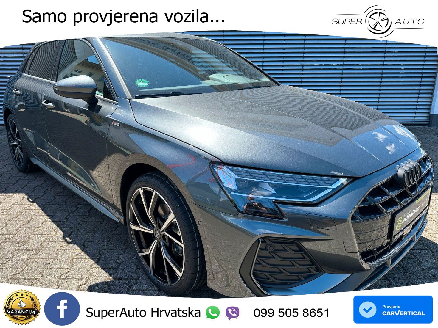 Audi A3 35 TFSI (150 KS) S tronic S line LED+GR SJED+ACC