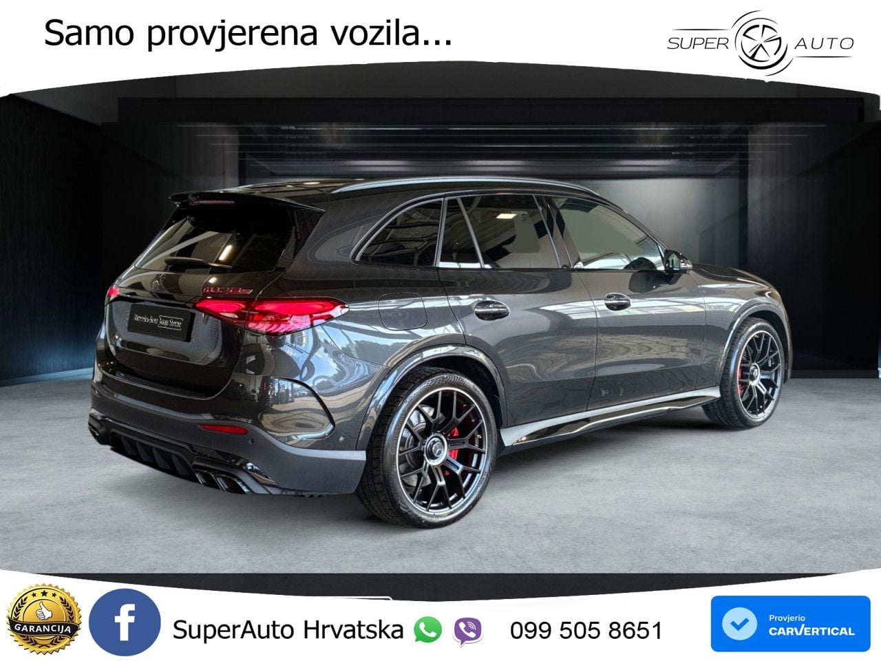 Mercedes AMG GLC 63 S E PERFORMANCE (680 KS) 4MATIC+ AMG SPEEDSHIFT MCT 9G LED+GR SJED+ACC