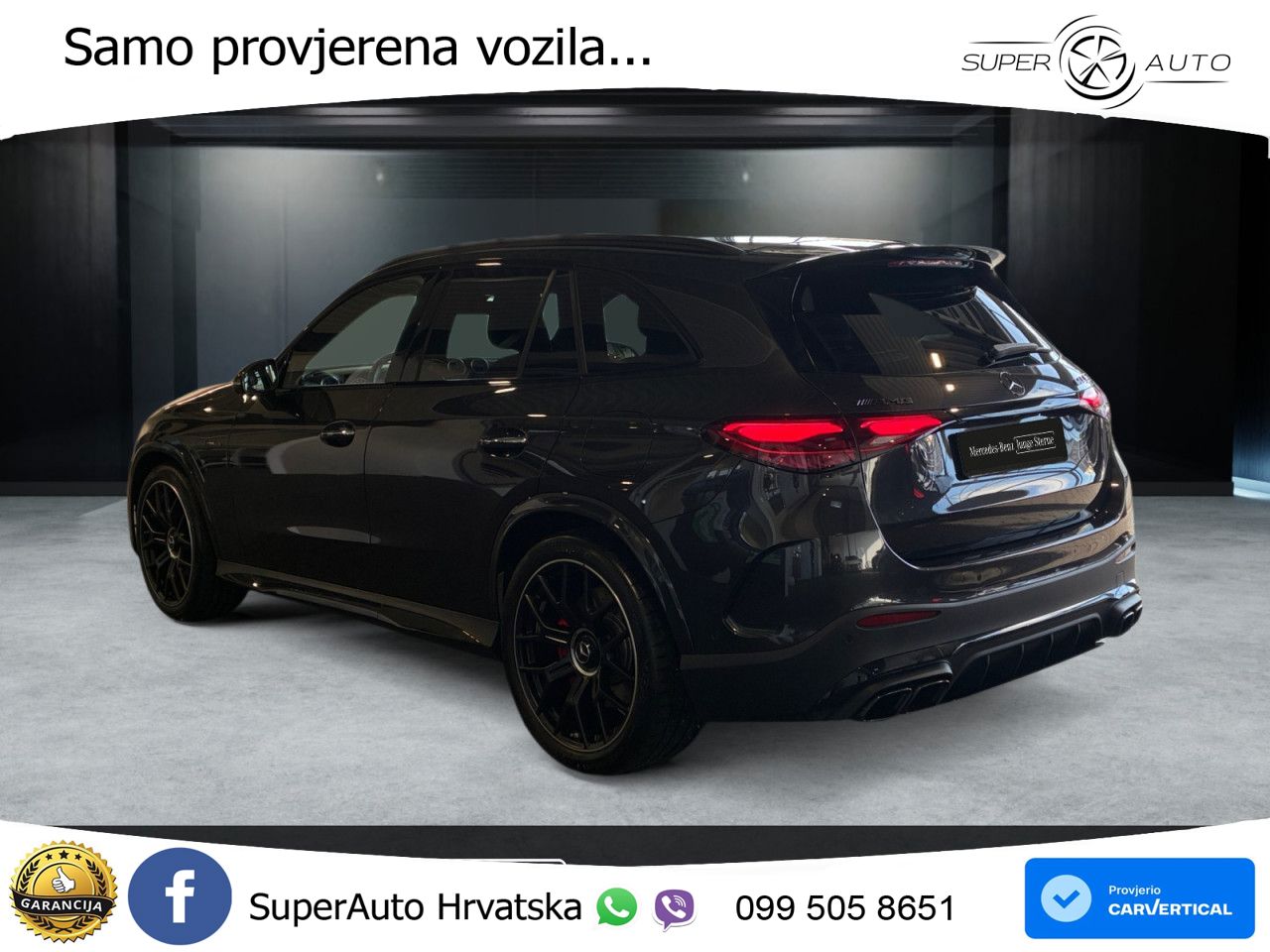 Mercedes AMG GLC 63 S E PERFORMANCE (680 KS) 4MATIC+ AMG SPEEDSHIFT MCT 9G LED+GR SJED+ACC