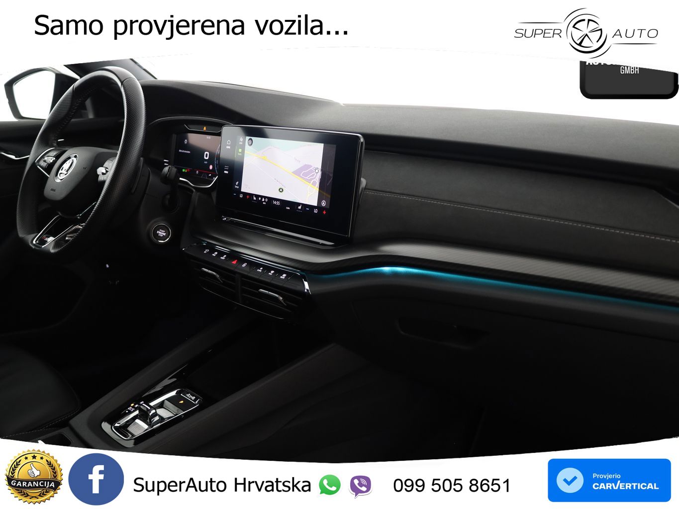 Škoda Octavia Combi RS 2.0 TDI (200 KS) 4x4 DSG LED+GR SJED+ACC