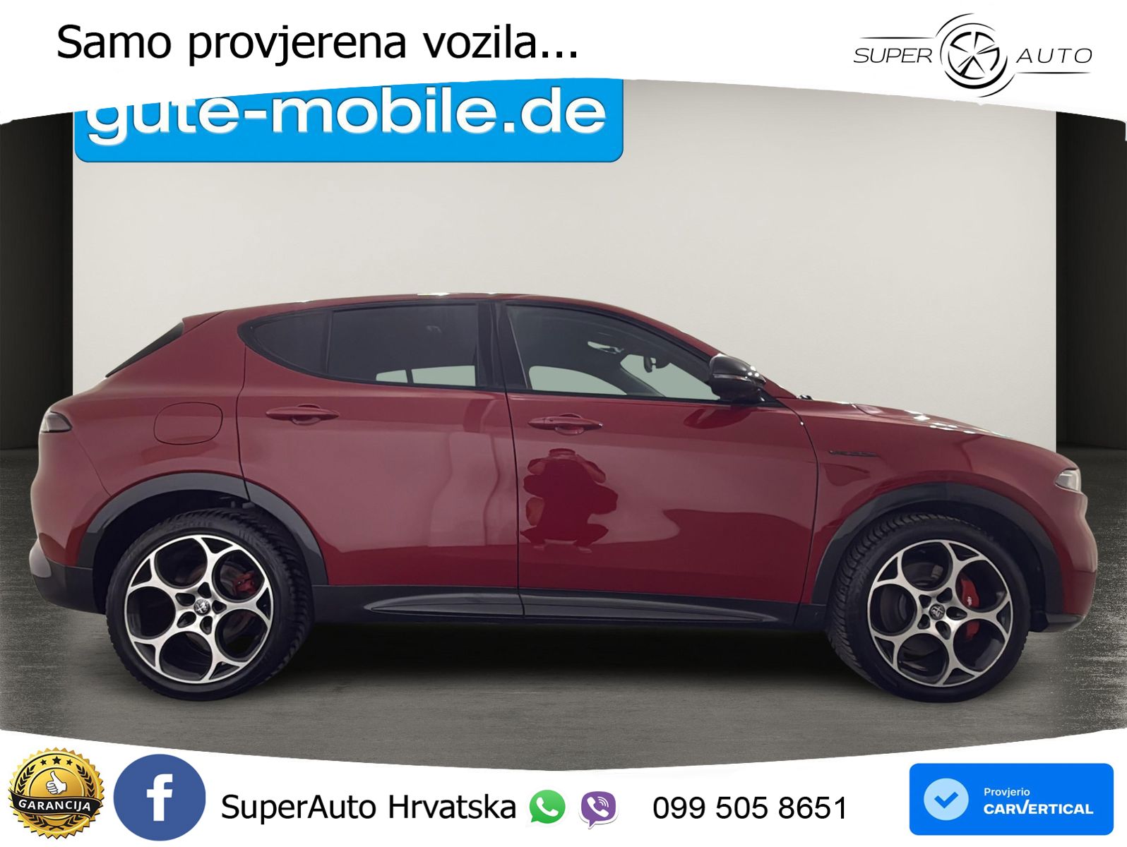 Alfa Romeo Tonale 1.5 VGT (160 KS) 48V-Hybrid TCT LED+GR SJED+ACC