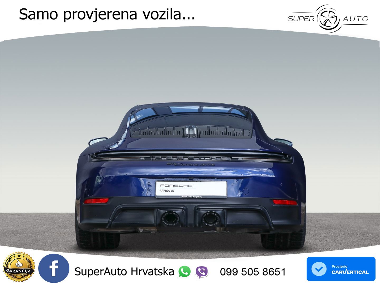 Porsche 911 Carrera GTS 3.6 (541 KS) T-Hybrid PDK MATRIX+GR SJED+KAM