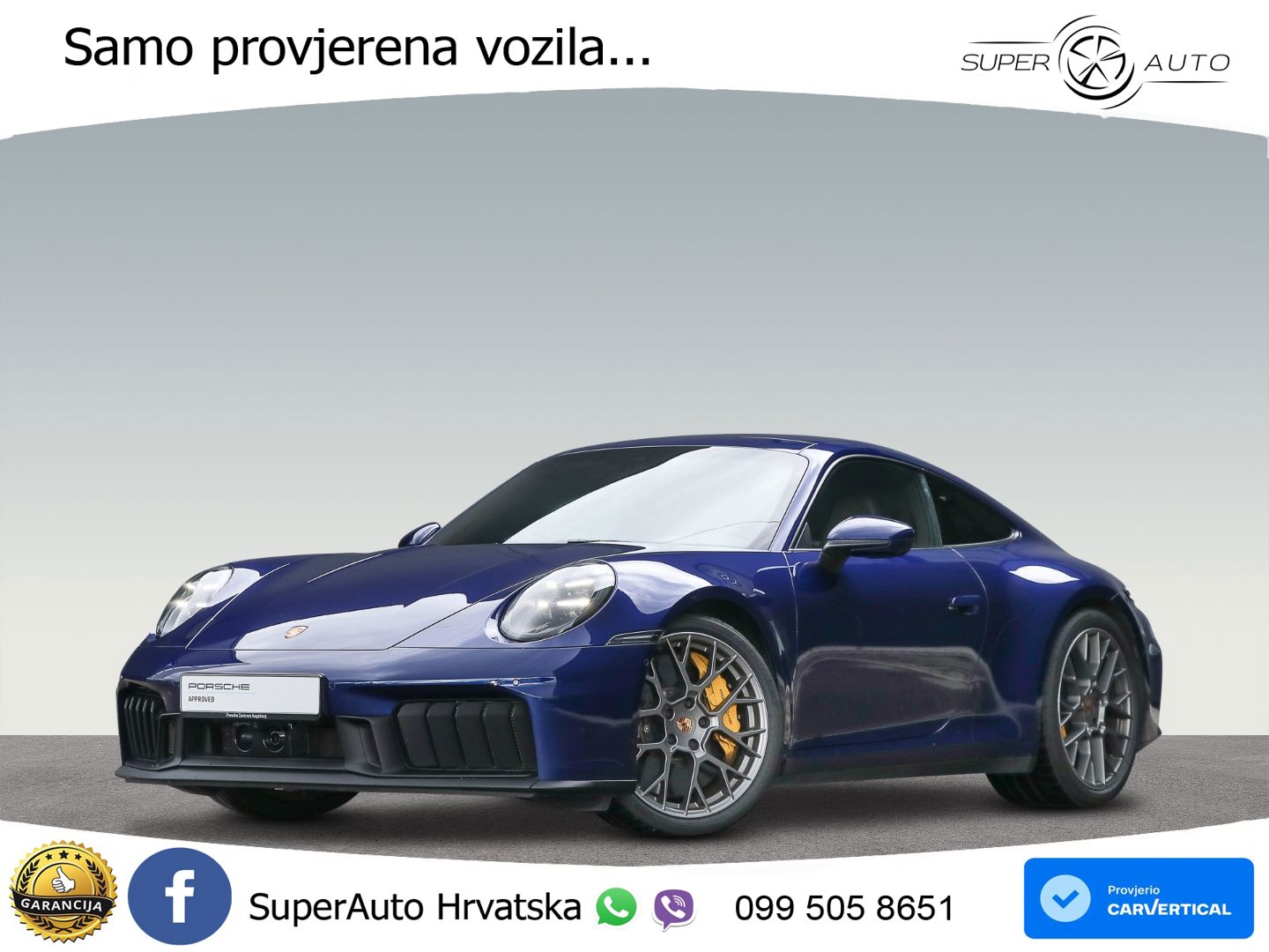 Porsche 911 Carrera GTS 3.6 (541 KS) T-Hybrid PDK MATRIX+GR SJED+KAM