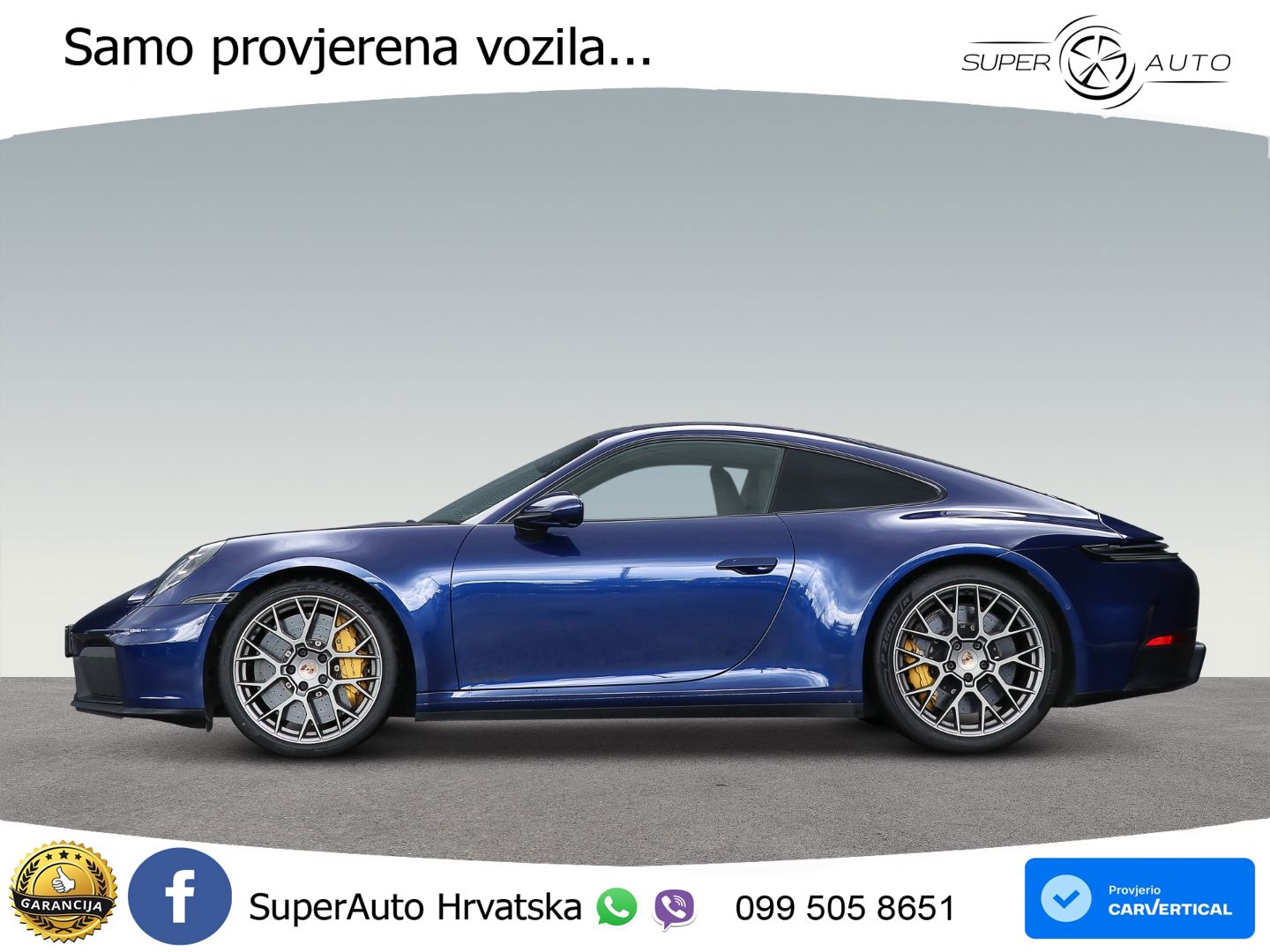 Porsche 911 Carrera GTS 3.6 (541 KS) T-Hybrid PDK MATRIX+GR SJED+KAM