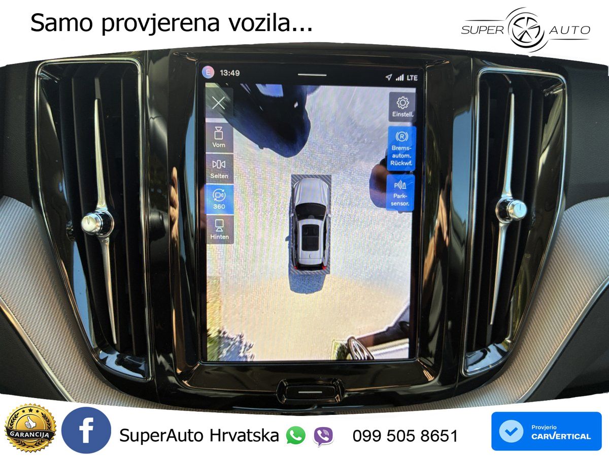 Volvo XC60 B5 Benzin AWD Geartronic ZRAČNI+ACC+4xGR SJED+KAM