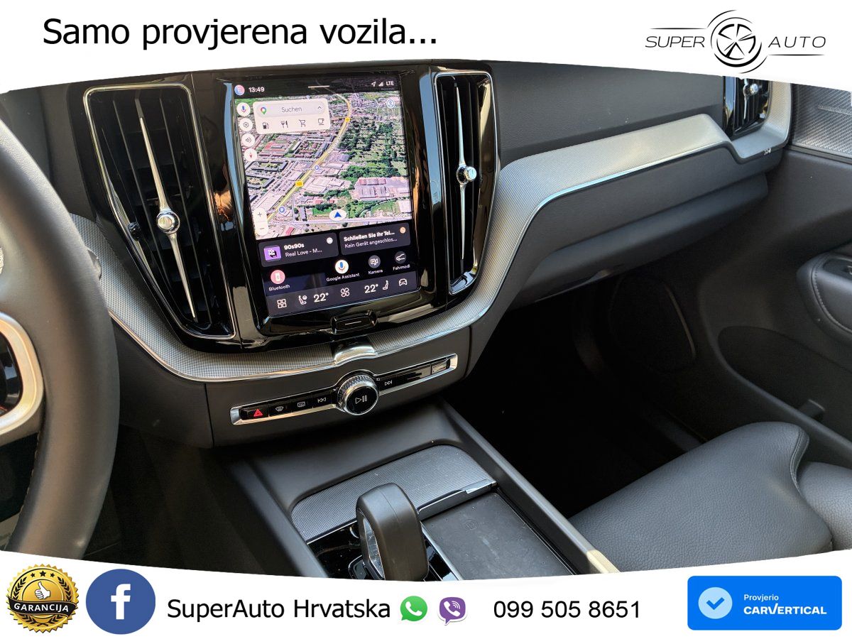 Volvo XC60 B5 Benzin AWD Geartronic ZRAČNI+ACC+4xGR SJED+KAM