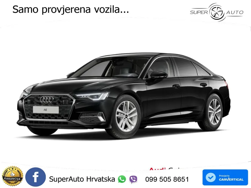 Audi A6 40 TDI (204 KS) S tronic advanced LED+GR SJED+ACC