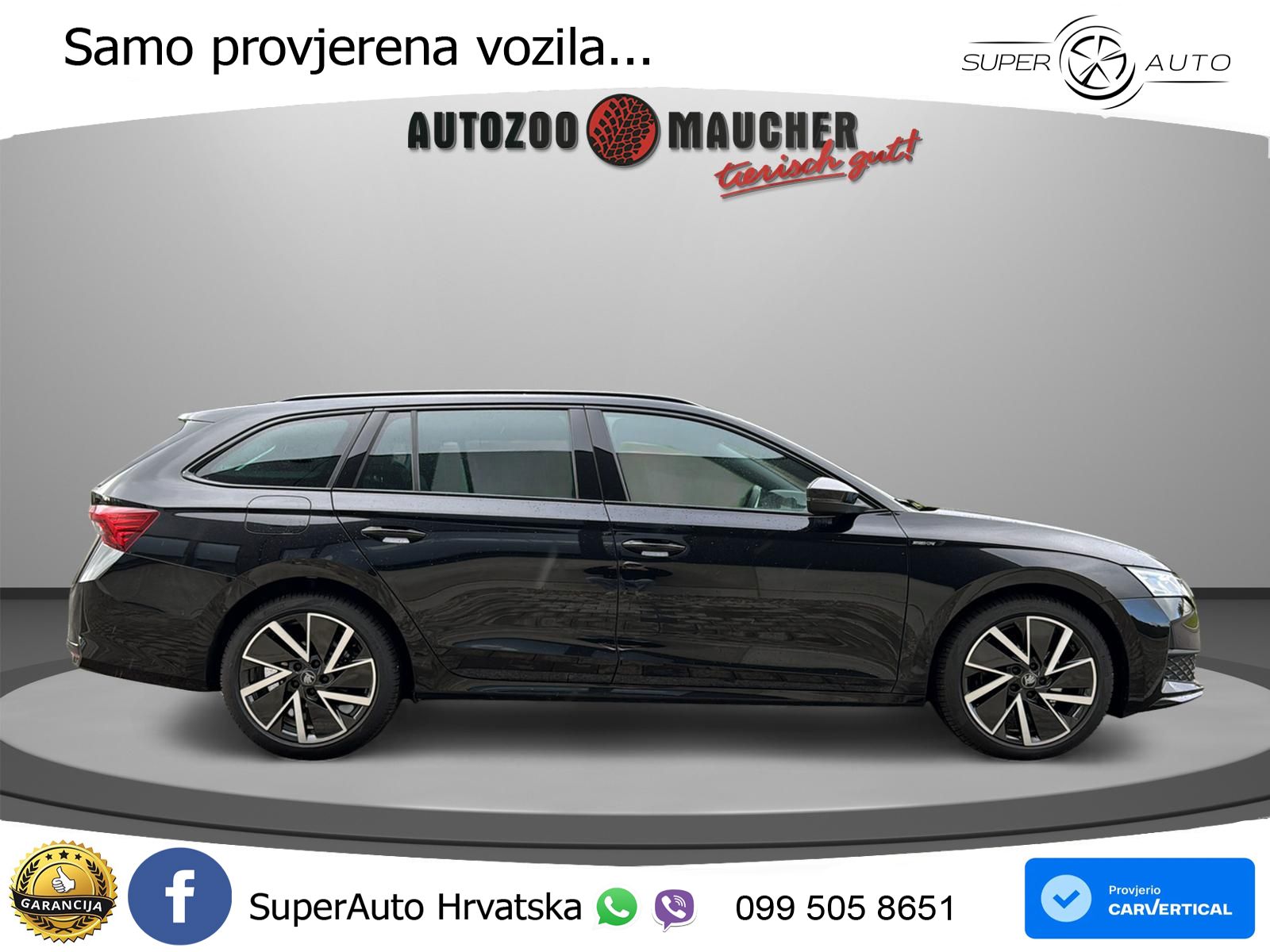 Škoda Octavia Combi 2.0 TDI (150 KS) DSG SportLine MATRIX+GR SJED+KAM