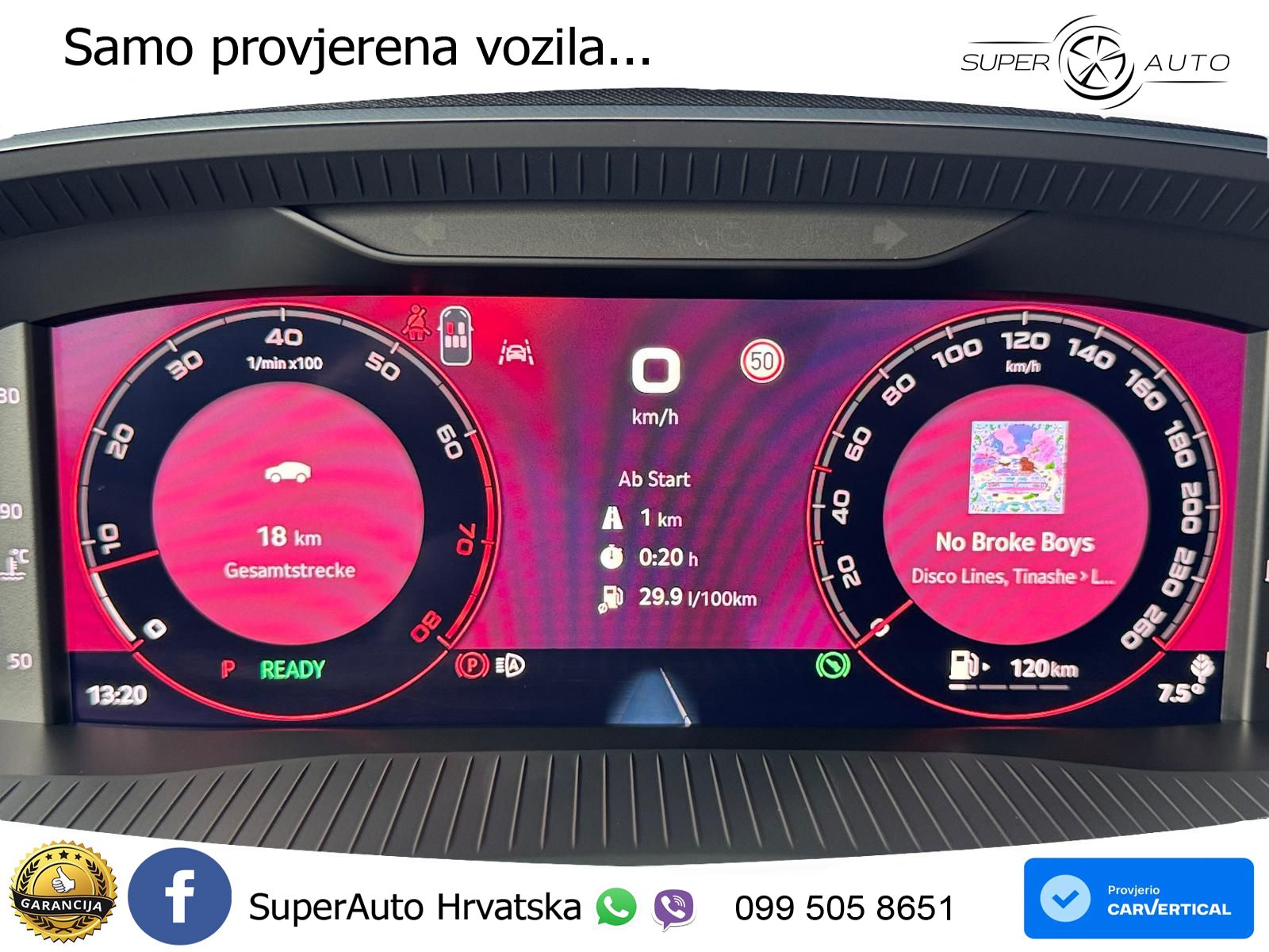Škoda Octavia Combi 2.0 TDI (150 KS) DSG SportLine MATRIX+GR SJED+KAM
