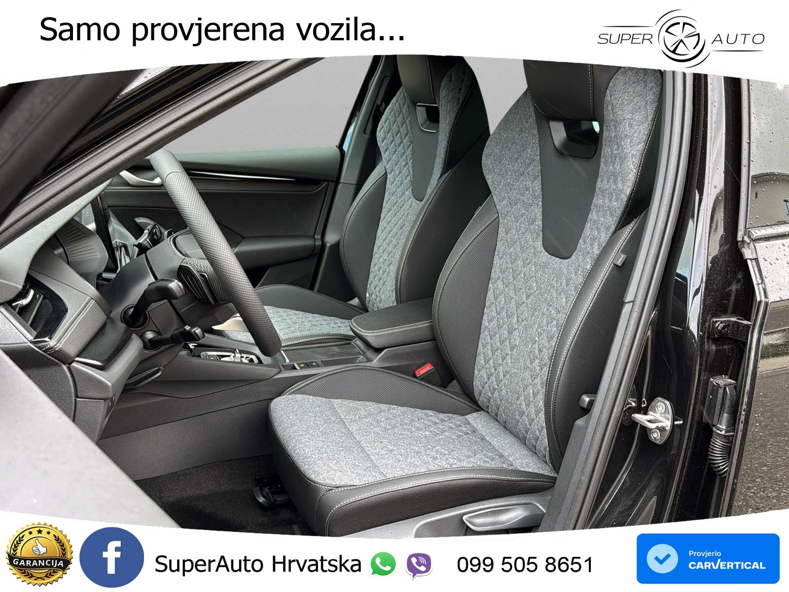 Škoda Octavia Combi 2.0 TDI (150 KS) DSG SportLine MATRIX+GR SJED+KAM