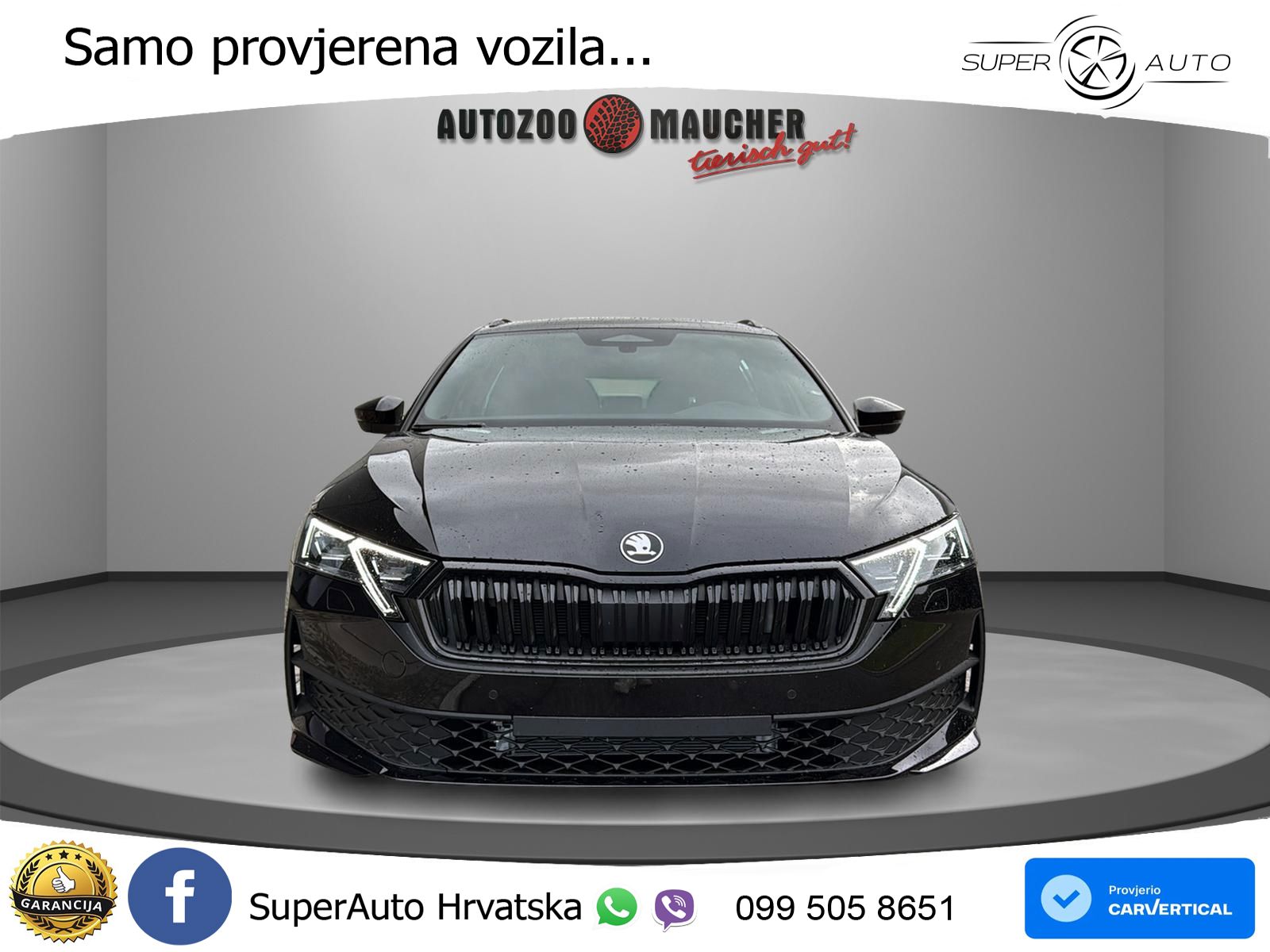 Škoda Octavia Combi 2.0 TDI (150 KS) DSG SportLine MATRIX+GR SJED+KAM