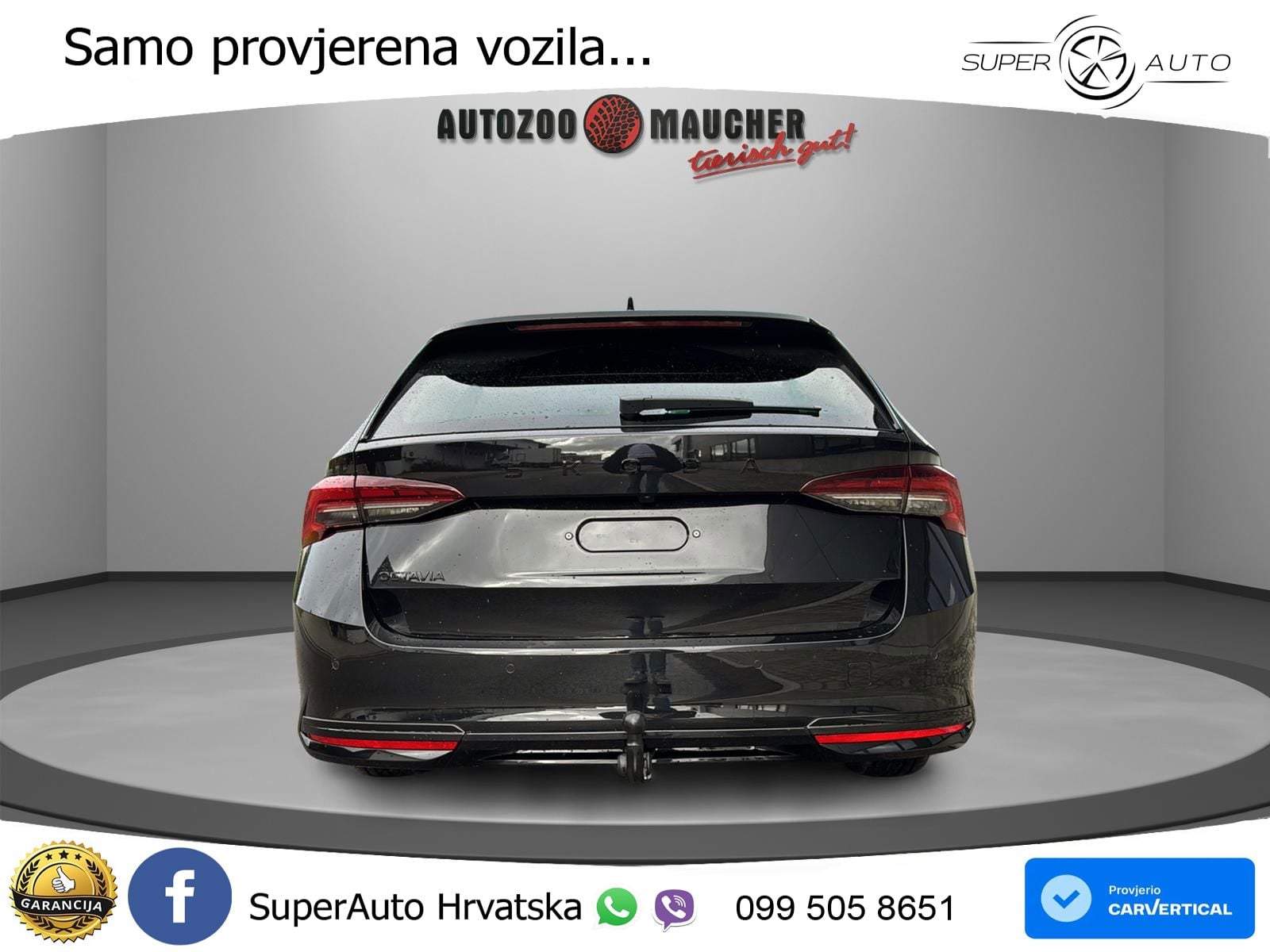 Škoda Octavia Combi 2.0 TDI (150 KS) DSG SportLine MATRIX+GR SJED+KAM
