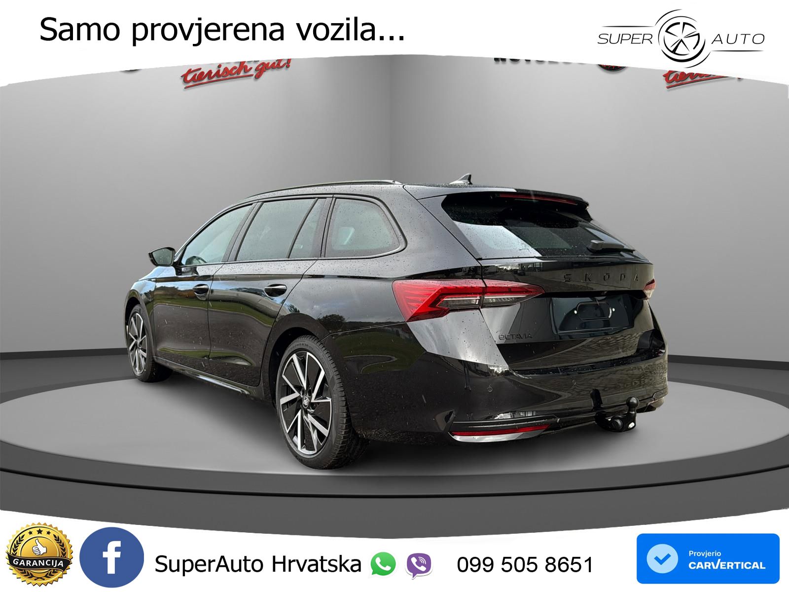 Škoda Octavia Combi 2.0 TDI (150 KS) DSG SportLine MATRIX+GR SJED+KAM