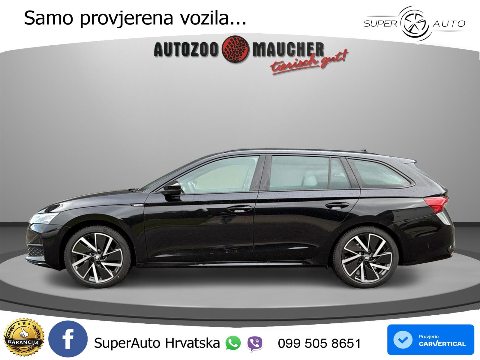 Škoda Octavia Combi 2.0 TDI (150 KS) DSG SportLine MATRIX+GR SJED+KAM