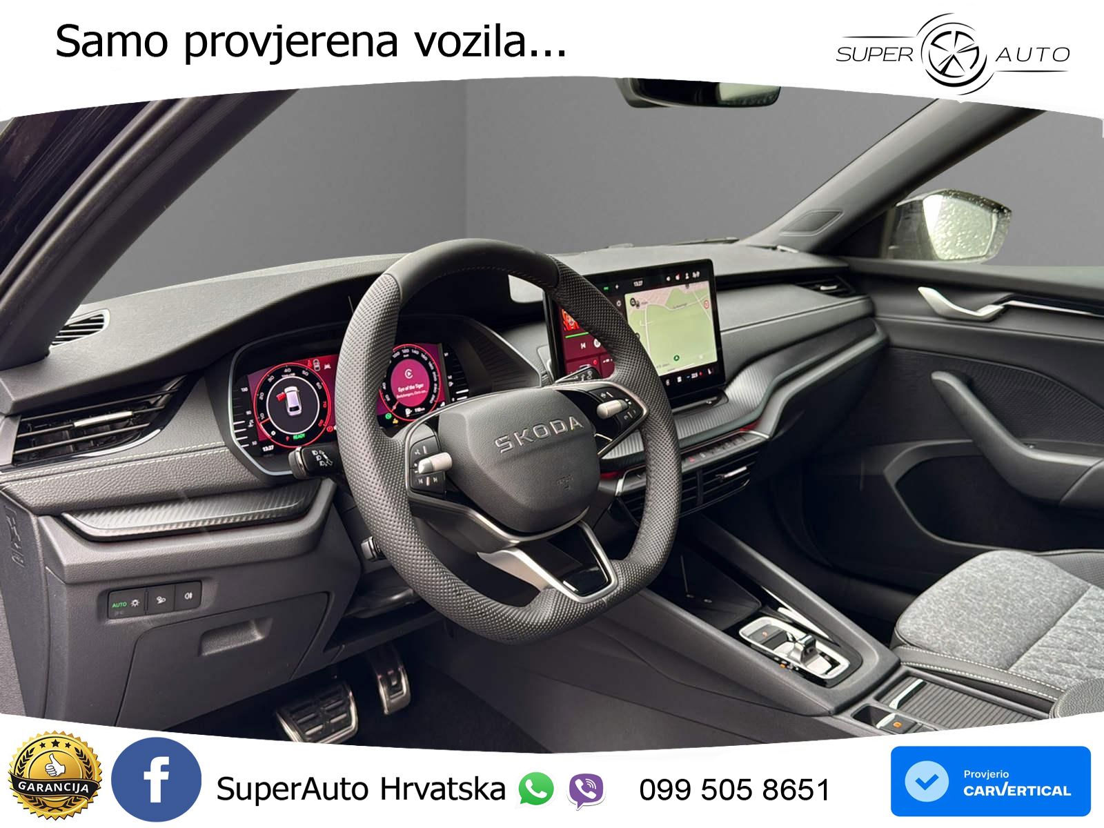 Škoda Octavia Combi 2.0 TDI (150 KS) DSG SportLine MATRIX+GR SJED+KAM