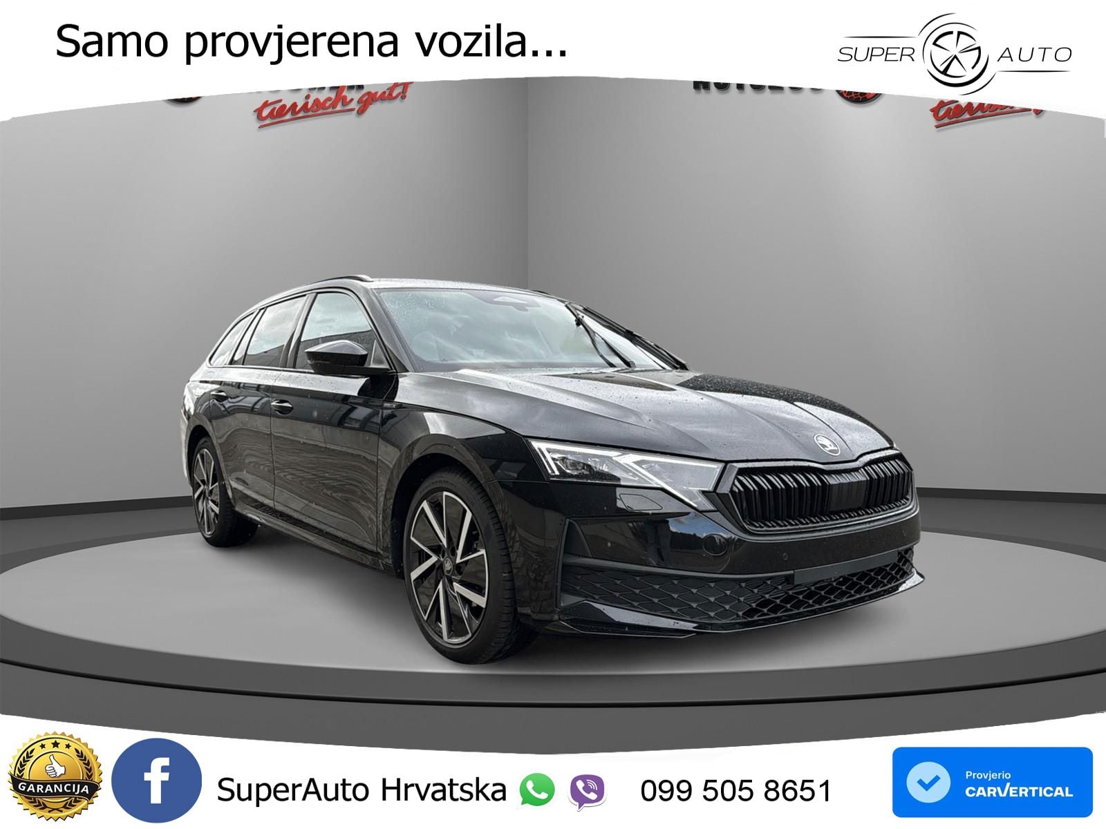 Škoda Octavia Combi 2.0 TDI (150 KS) DSG SportLine MATRIX+GR SJED+KAM