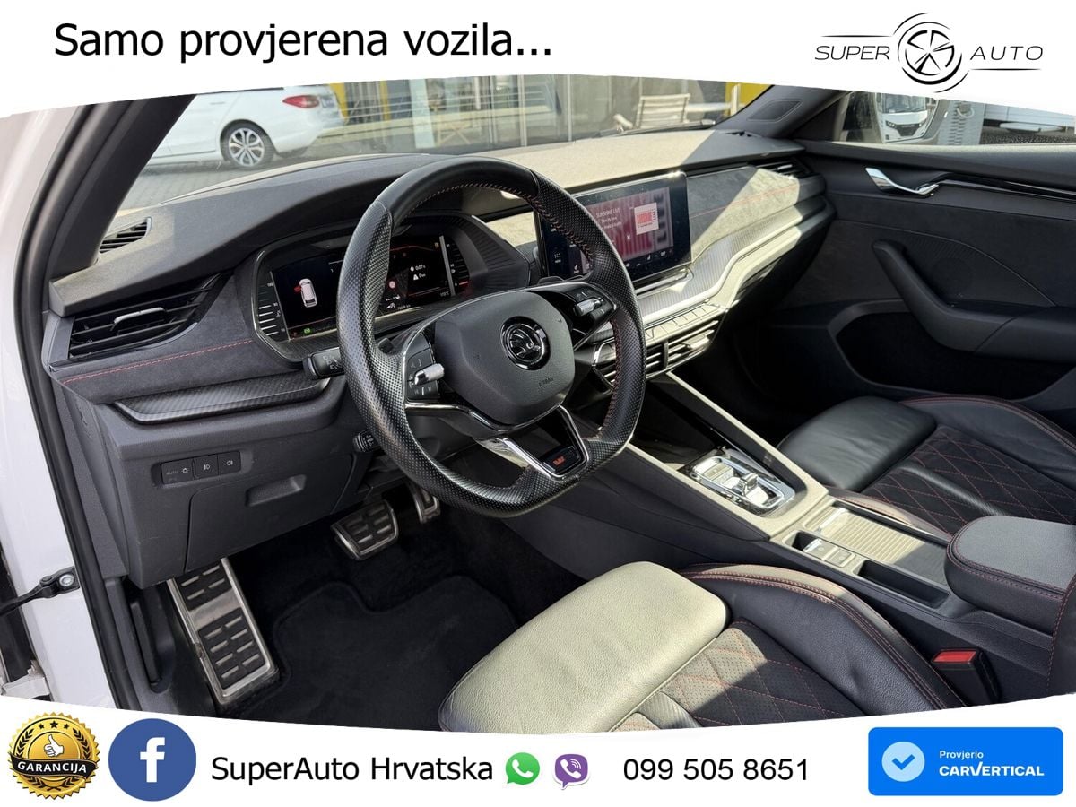 Škoda Octavia Combi RS 2.0 TSI (245 KS) DSG LED+GR SJED+ACC