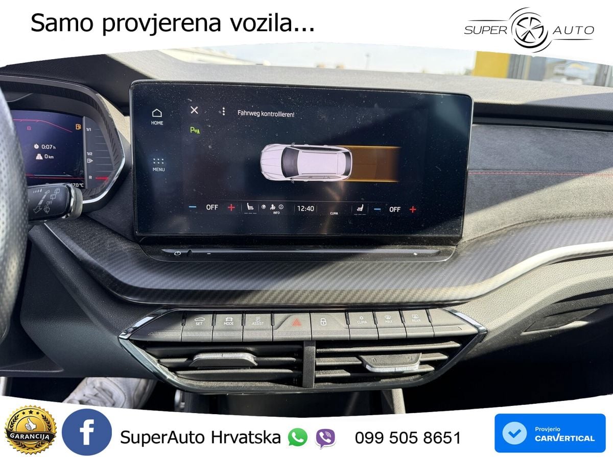 Škoda Octavia Combi RS 2.0 TSI (245 KS) DSG LED+GR SJED+ACC