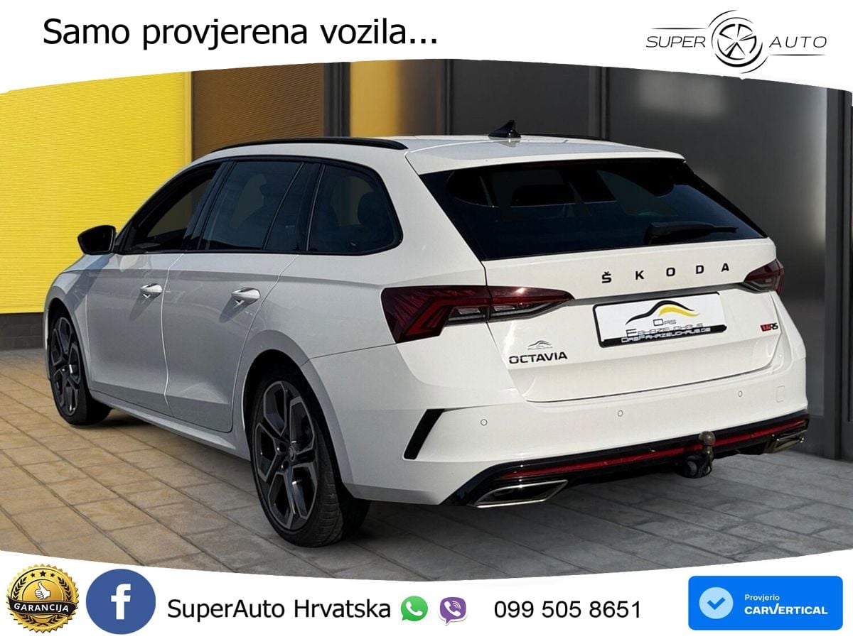 Škoda Octavia Combi RS 2.0 TSI (245 KS) DSG LED+GR SJED+ACC