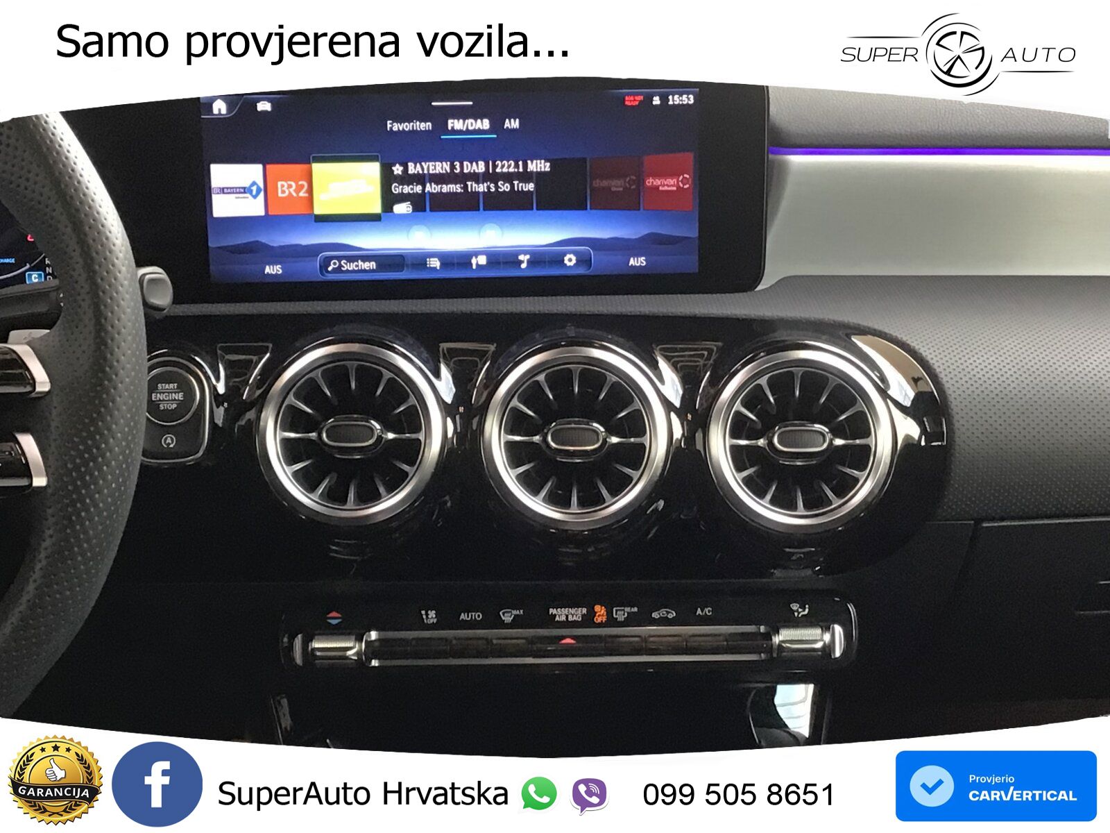 Mercedes-Benz A 200 7G-DCT AMG LED+GR SJED+ACC