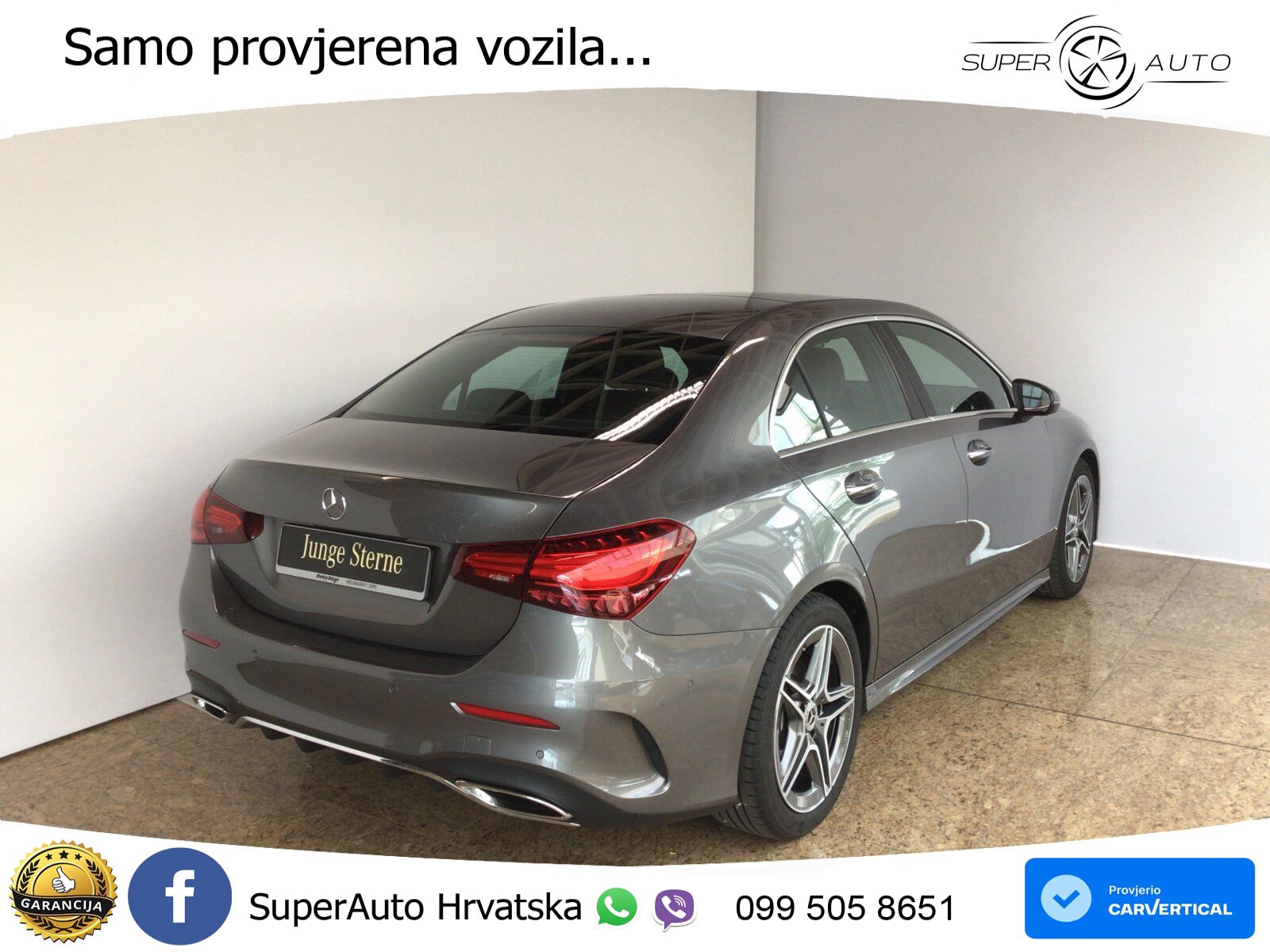 Mercedes-Benz A 200 7G-DCT AMG LED+GR SJED+ACC