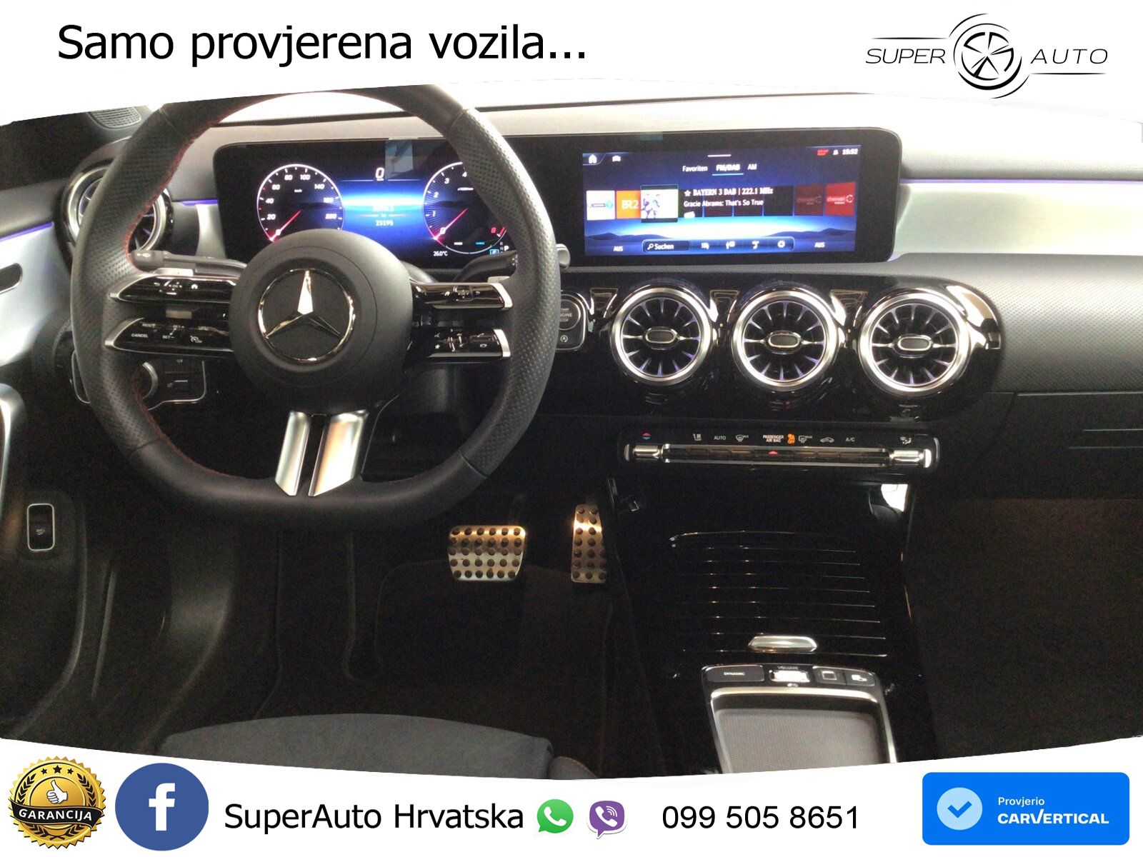 Mercedes-Benz A 200 7G-DCT AMG LED+GR SJED+ACC