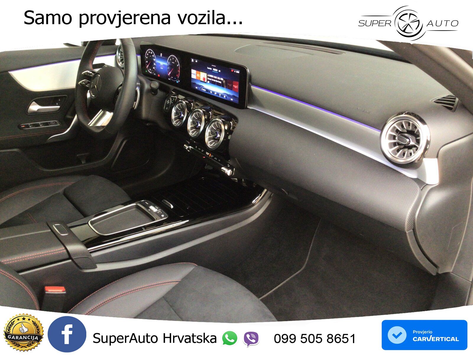 Mercedes-Benz A 200 7G-DCT AMG LED+GR SJED+ACC