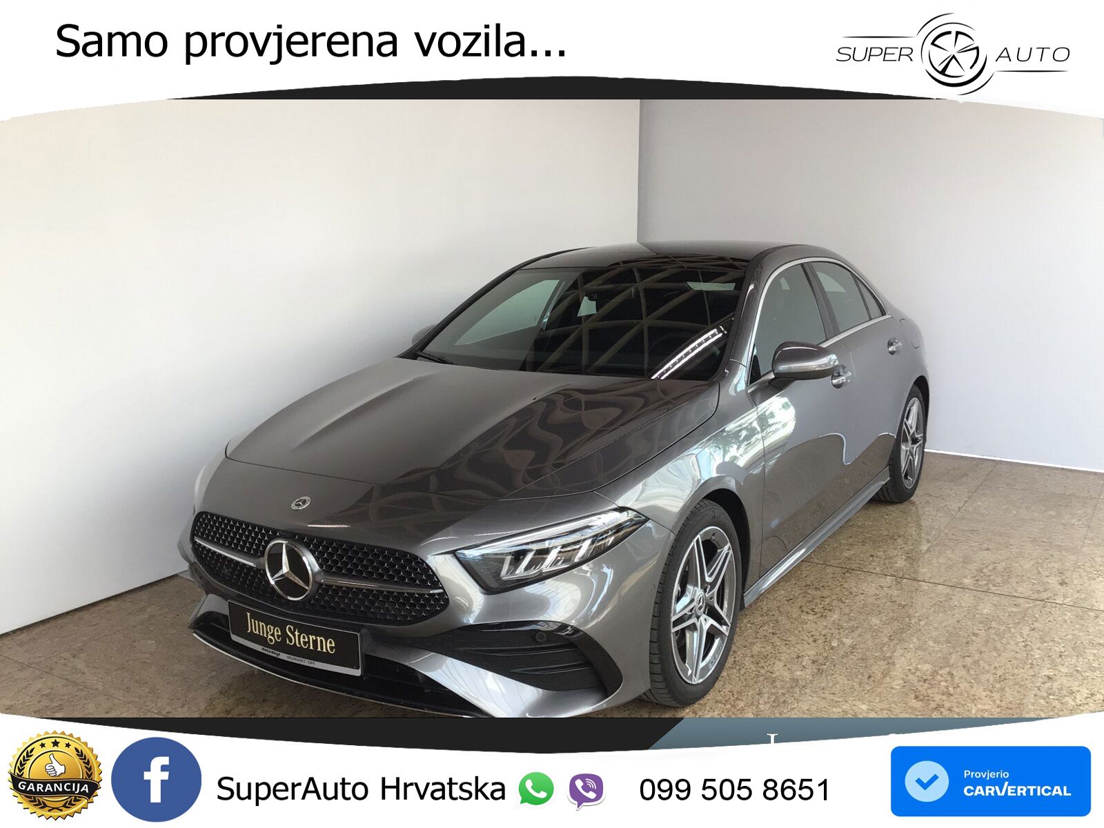 Mercedes-Benz A 200 7G-DCT AMG LED+GR SJED+ACC