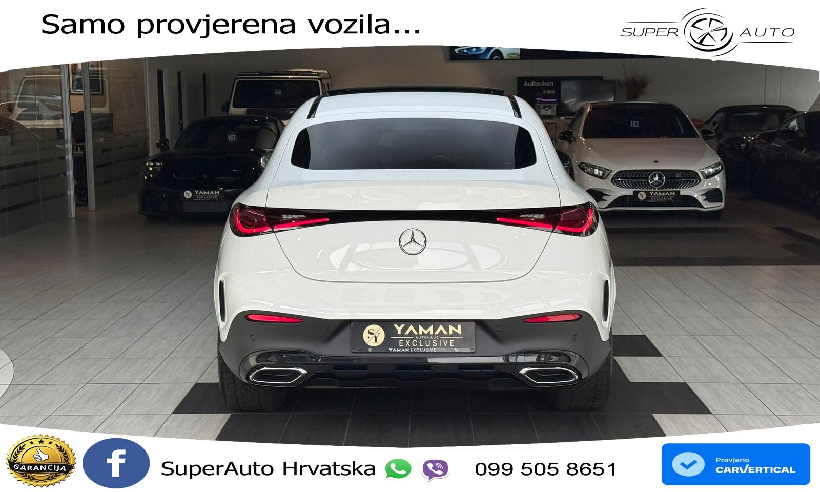 Mercedes GLC Coupe 220d (197 KS) 4MATIC 9G-TRONIC AMG ACC+HEAD+GR SJED+360+PANO