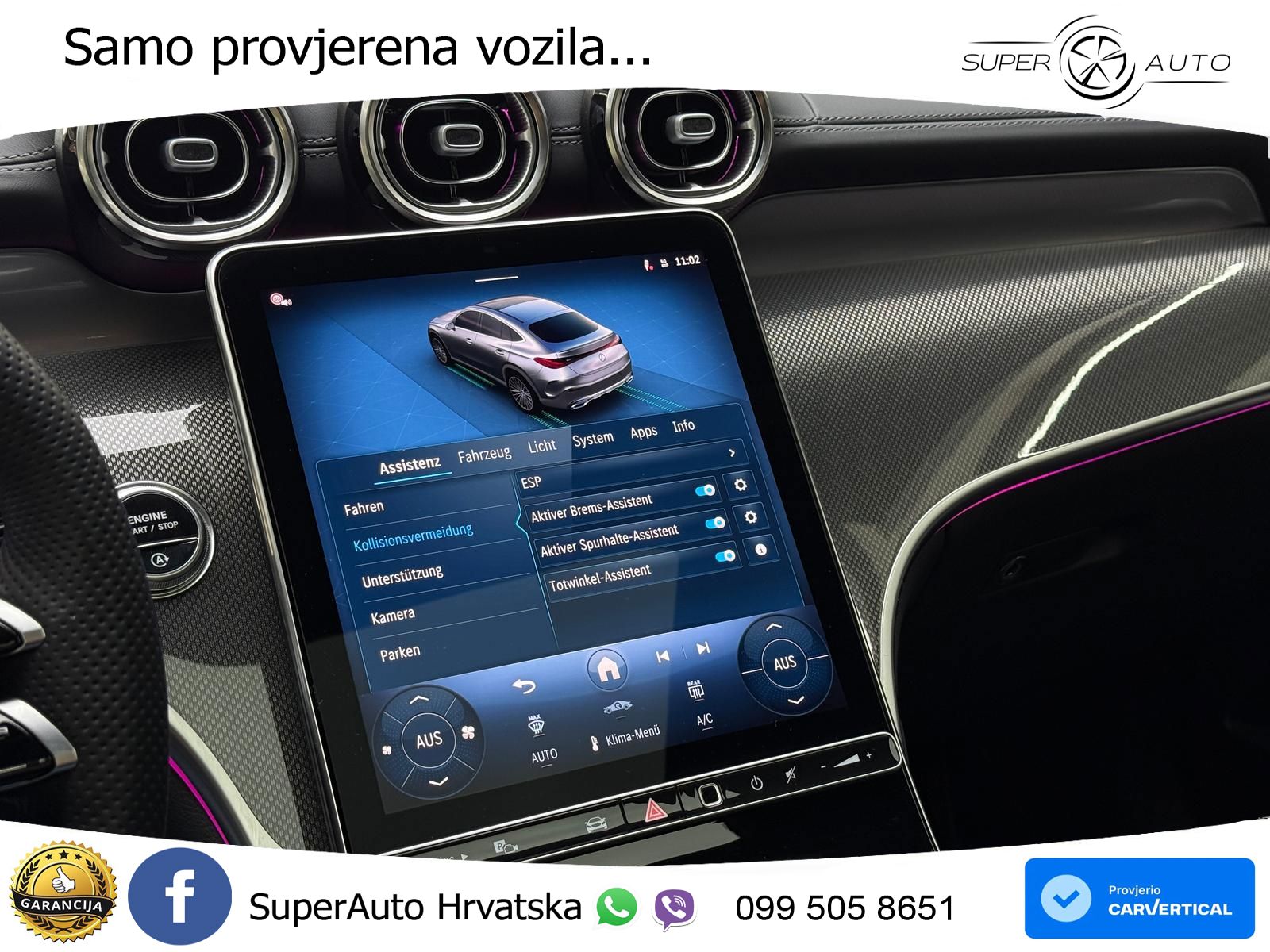 Mercedes GLC Coupe 220d (197 KS) 4MATIC 9G-TRONIC AMG ACC+HEAD+GR SJED+360+PANO