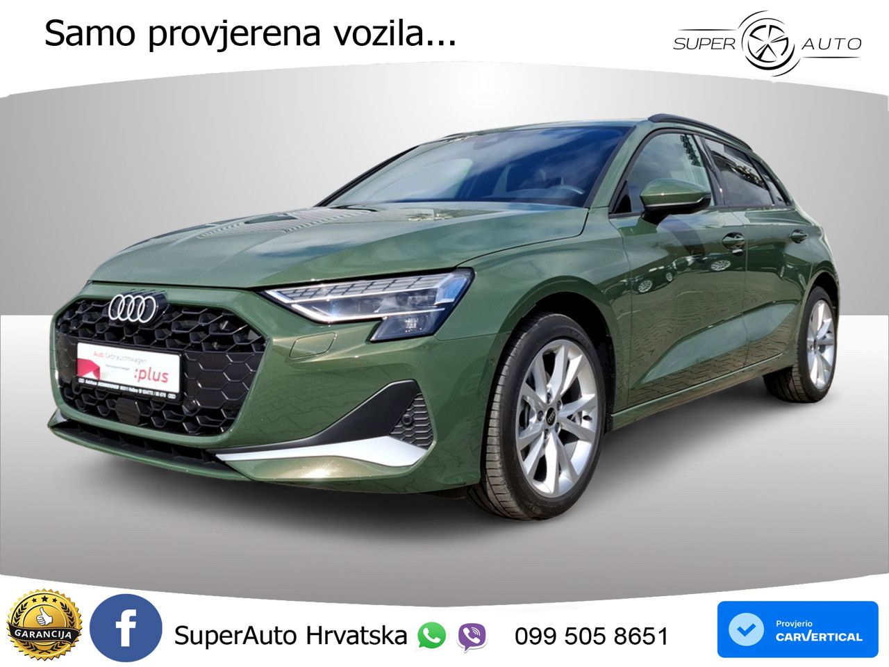 Audi A3 Sportback 30 TFSI (116 KS) Mild Hybrid S tronic advanced LED+GR SJED+ACC