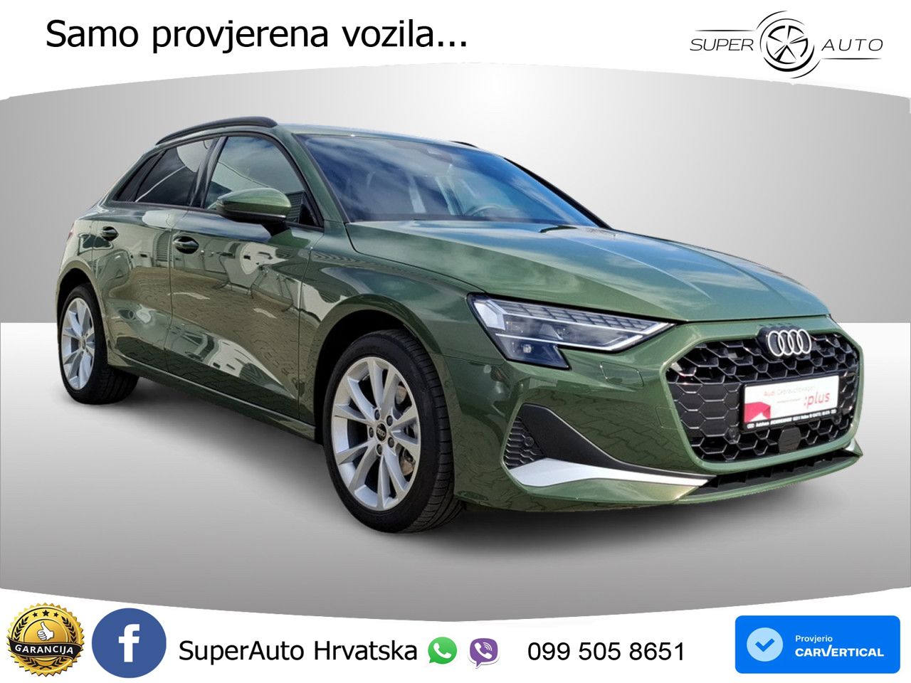 Audi A3 Sportback 30 TFSI (116 KS) Mild Hybrid S tronic advanced LED+GR SJED+ACC