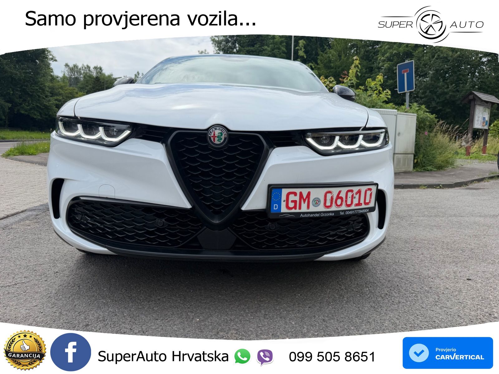 Alfa Romeo Tonale 1.5 VGT (160 KS) 48V-Hybrid TCT LED+GR SJED+ACC