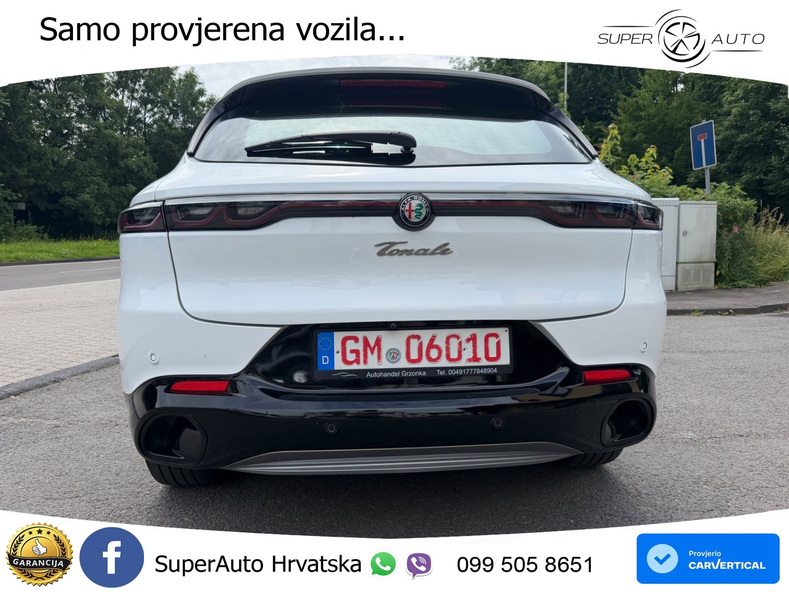 Alfa Romeo Tonale 1.5 VGT (160 KS) 48V-Hybrid TCT LED+GR SJED+ACC
