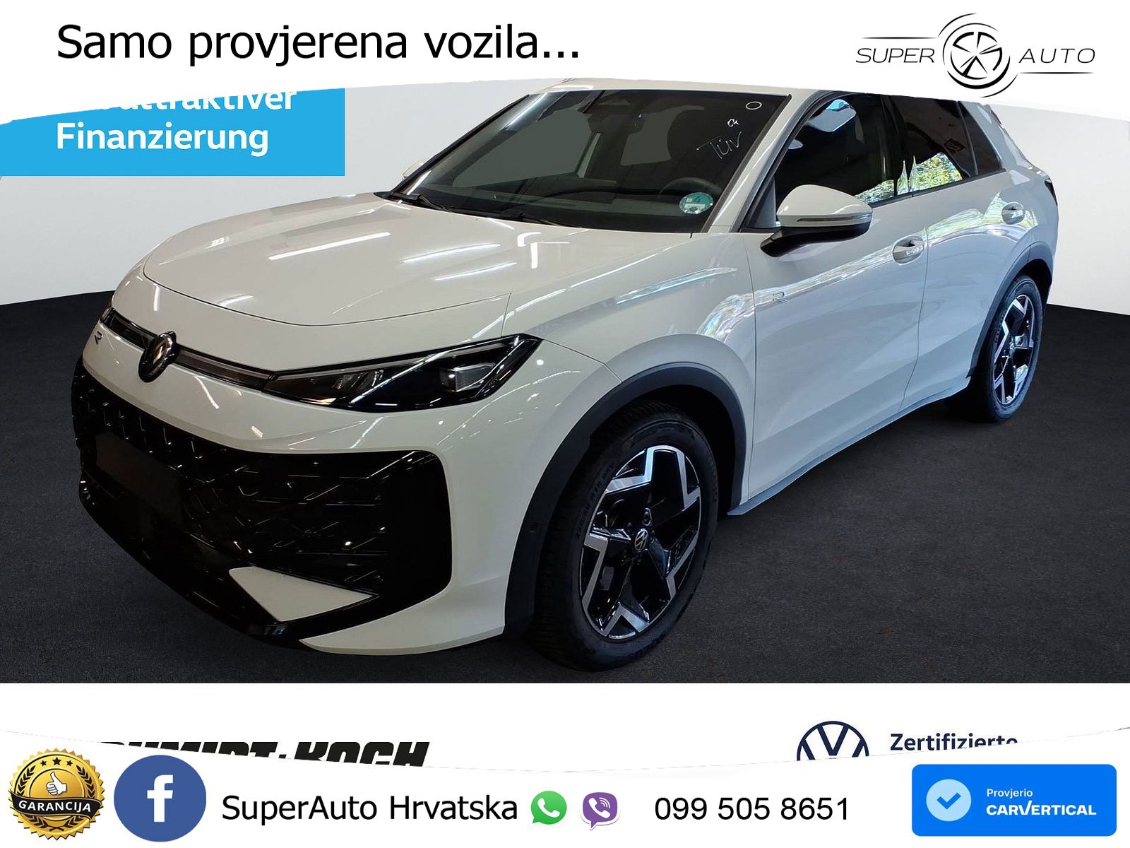 Volkswagen T-Roc 1.5 eTSI (150 KS)  DSG R-Line MATRIX+GR SJED+KAM