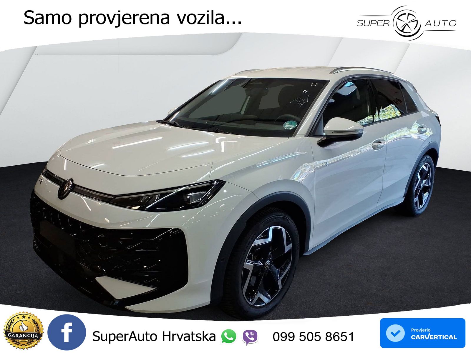 Volkswagen T-Roc 1.5 eTSI (150 KS)  DSG R-Line MATRIX+GR SJED+KAM