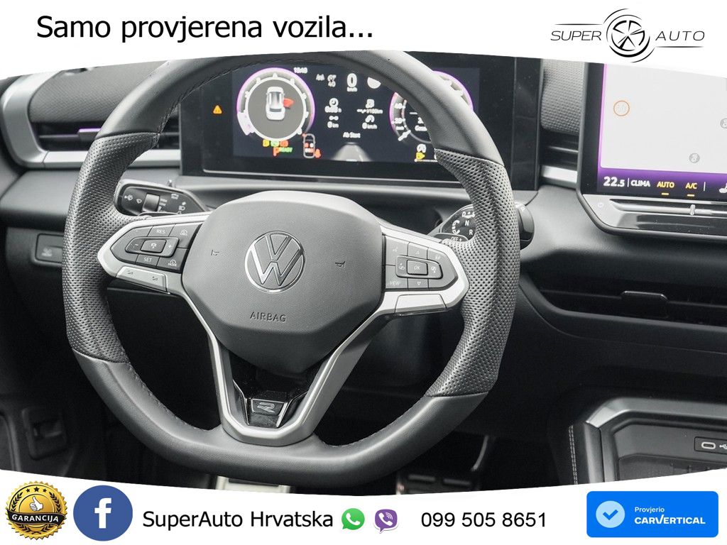 Volkswagen T-Roc 1.5 eTSI (150 KS)  DSG R-Line MATRIX+GR SJED+KAM