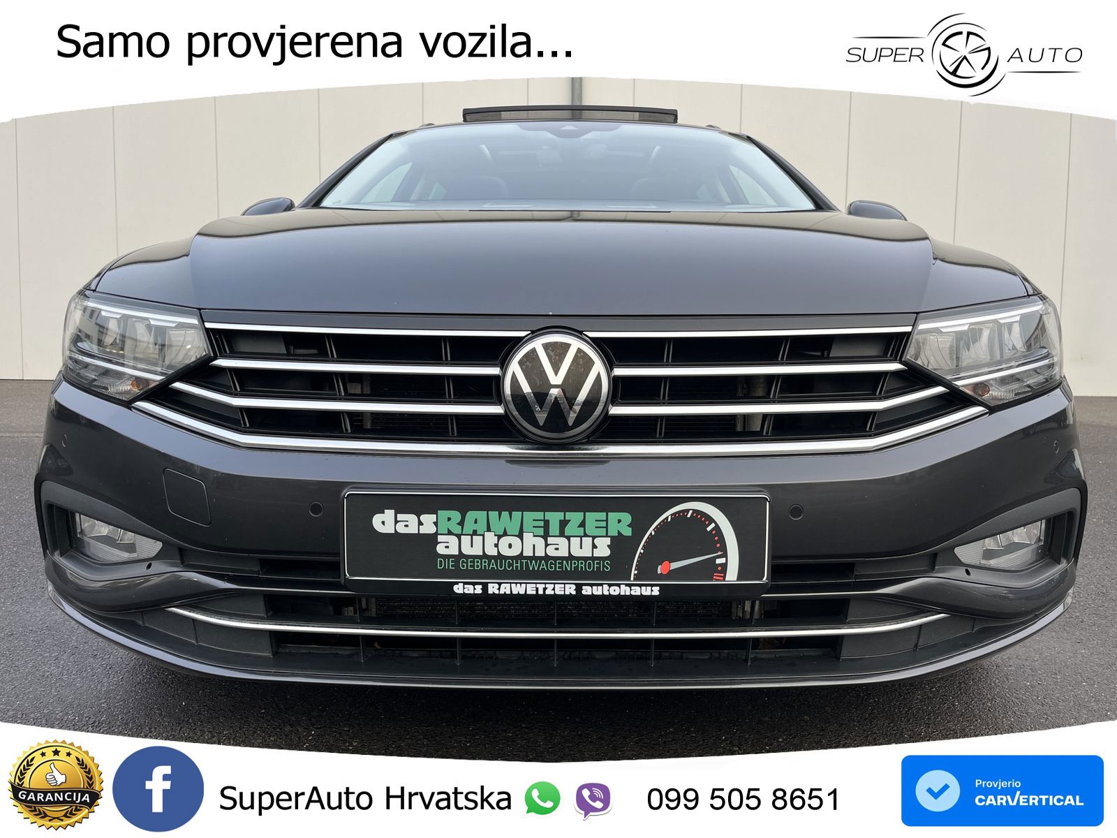 Volkswagen Passat Variant 2.0 TDI (150 KS) DSG Business LED+GR SJED+ACC