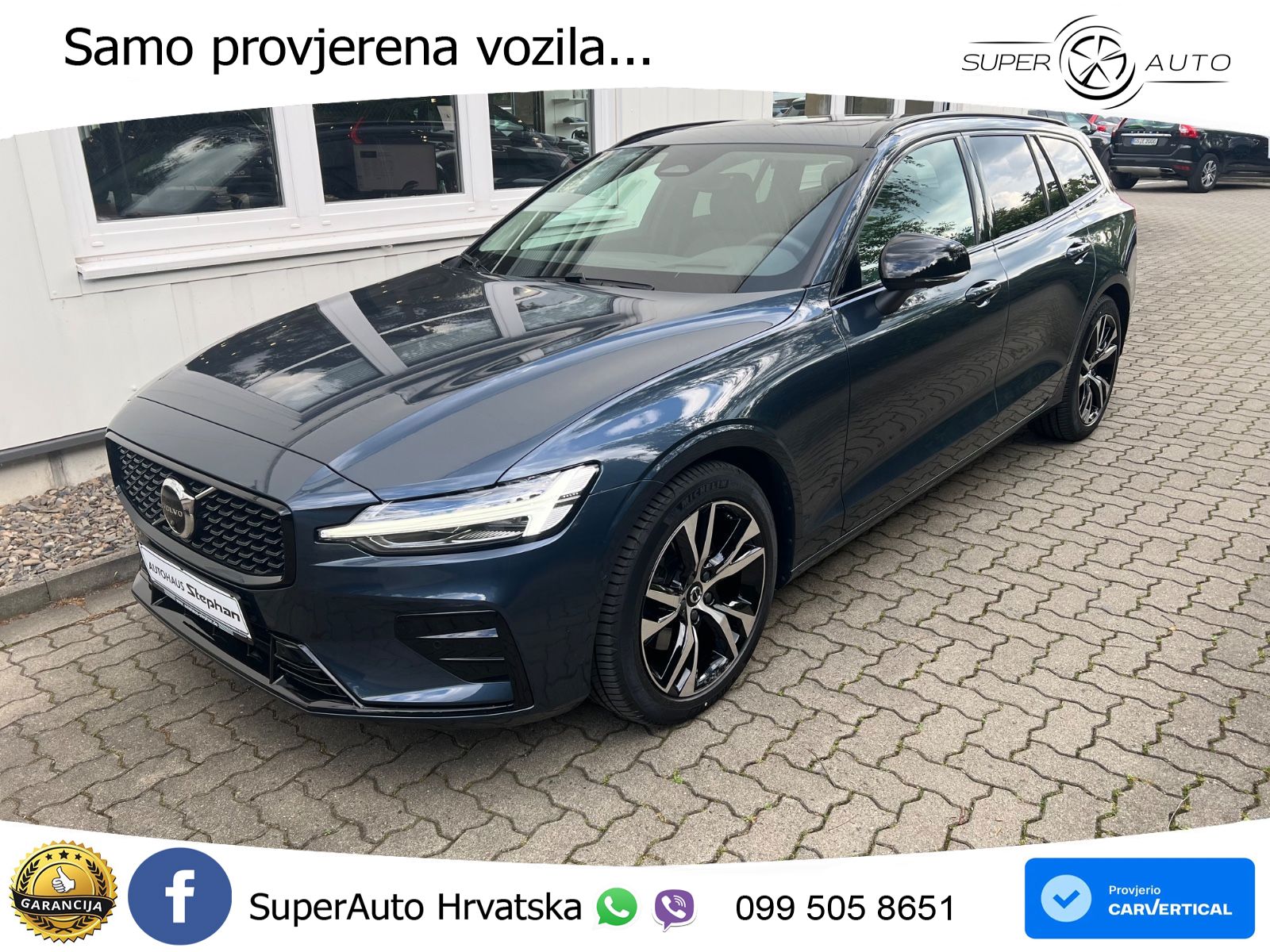 Volvo V60 2.0 B4 Benzin DCT LED+GR SJED+ACC