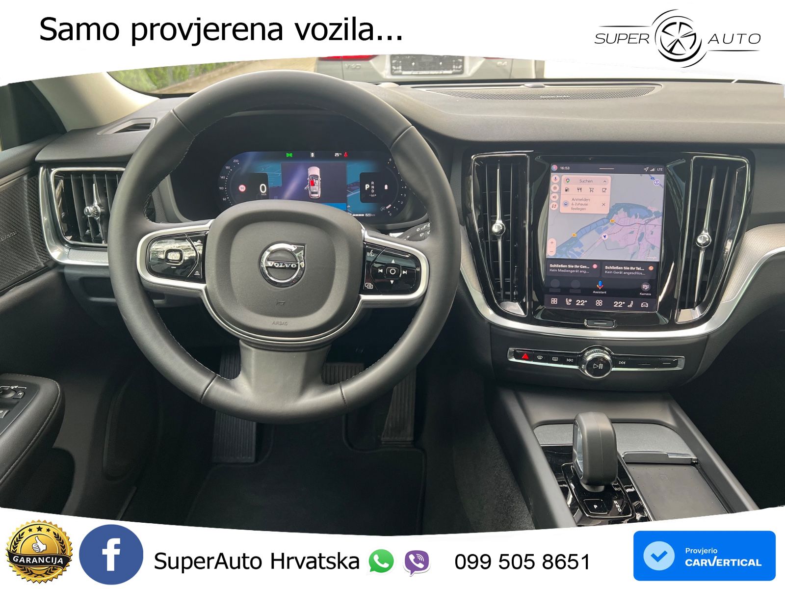 Volvo V60 2.0 B4 Benzin DCT LED+GR SJED+ACC