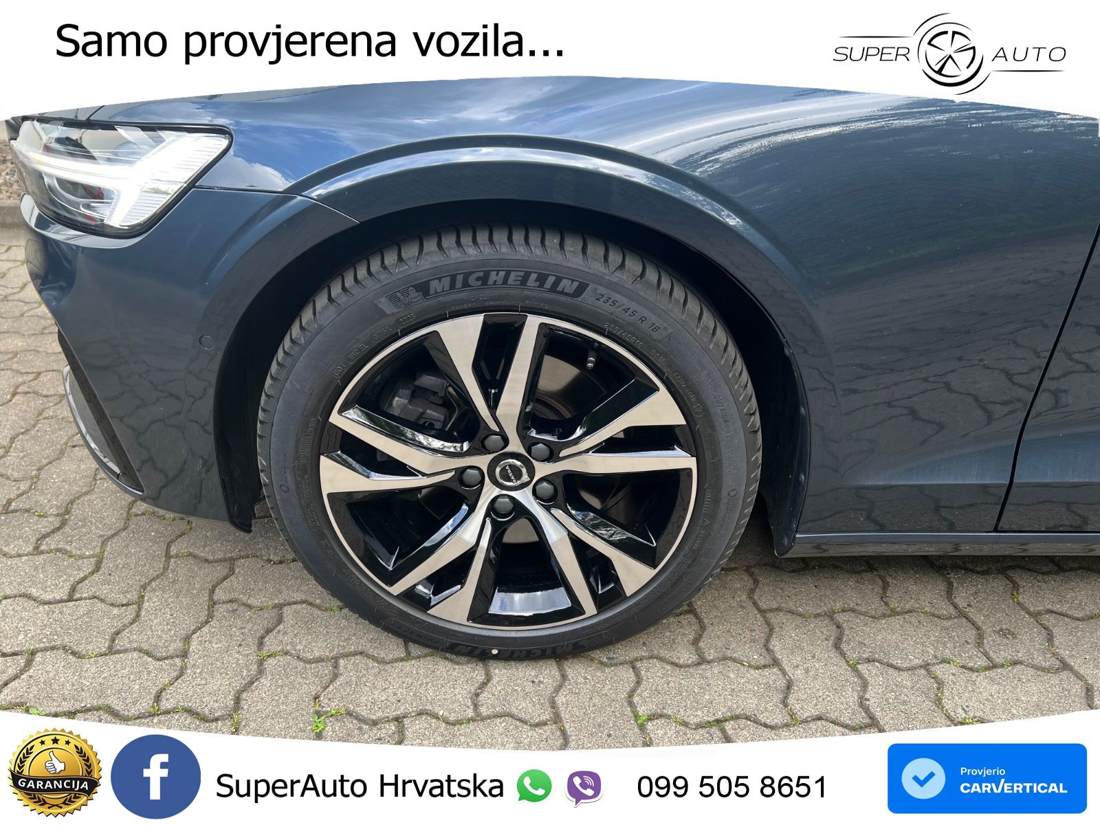 Volvo V60 2.0 B4 Benzin DCT LED+GR SJED+ACC