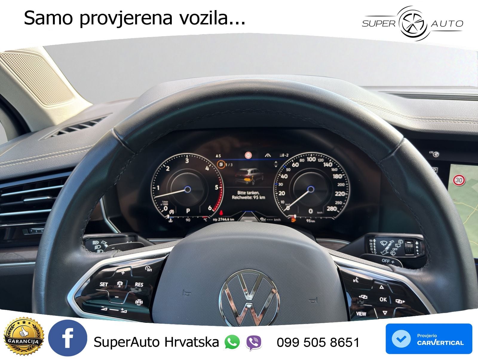 Volkswagen Touareg 3.0 V6 TDI (231 KS) 4MOTION Tiptronic ZRAČNI+ACC+4xGR SJED+KAM