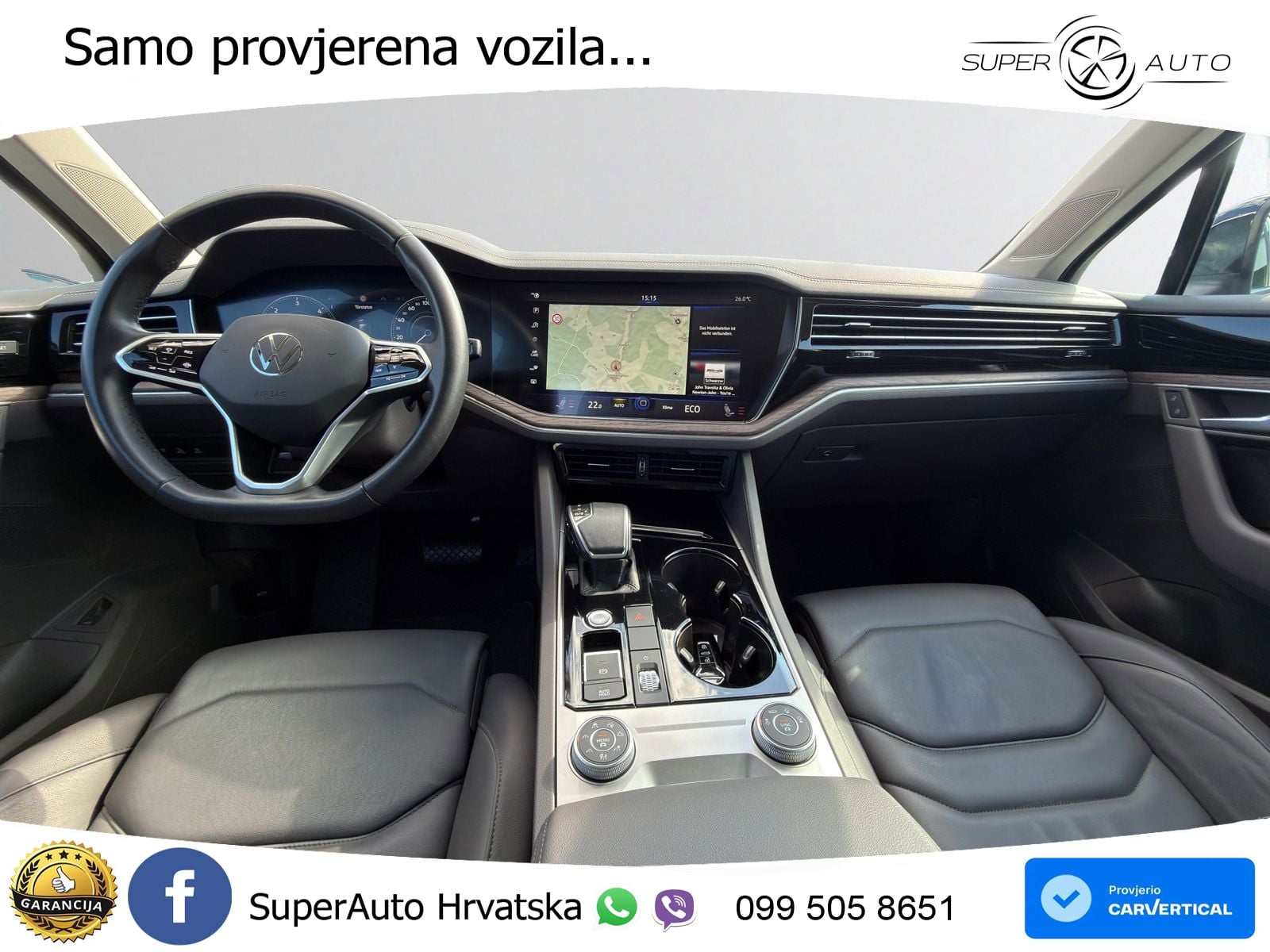 Volkswagen Touareg 3.0 V6 TDI (231 KS) 4MOTION Tiptronic ZRAČNI+ACC+4xGR SJED+KAM