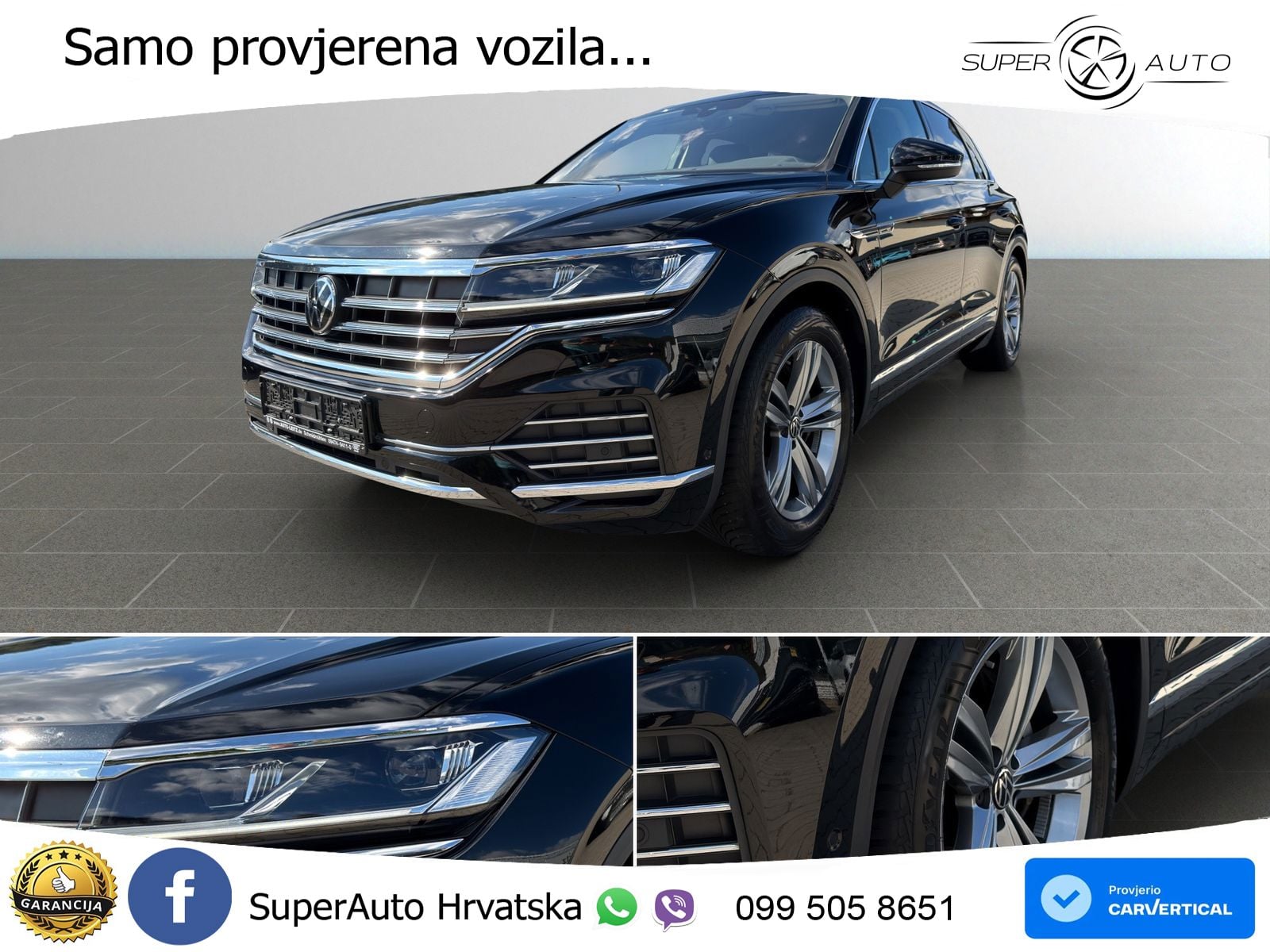 Volkswagen Touareg 3.0 V6 TDI (231 KS) 4MOTION Tiptronic ZRAČNI+ACC+4xGR SJED+KAM
