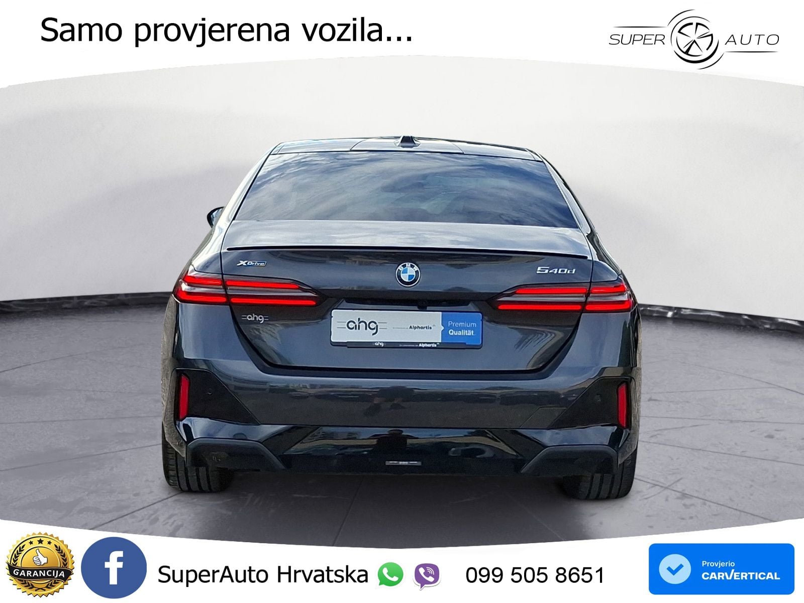 BMW 540d (303 KS) xDrive Steptronic M Sport LED+GR SJED+ACC