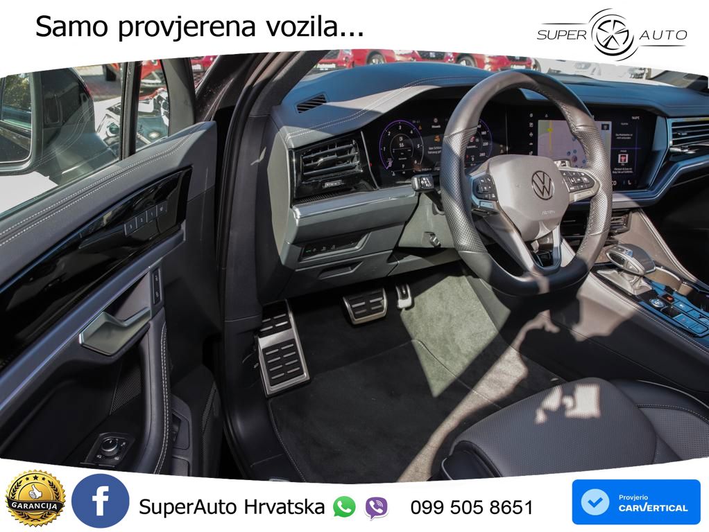 Volkswagen Touareg 3.0 V6 TDI (286 KS) 4MOTION Tiptronic ZRAČNI+ACC+GR SJED+360+PANO