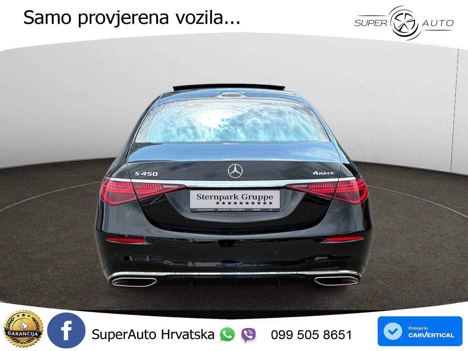 Mercedes S 450 (381 KS) EQ Boost 4MATIC 9G-TRONIC AMG ACC+HEAD+4xGR SJED+360+PANO